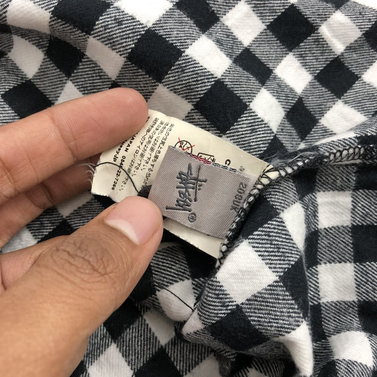 Stussy Vintage Stussy KidPlaid Flannel Shirt Bitch Skateboard Fuct Size US M / EU 48-50 / 2 - 8 Thumbnail