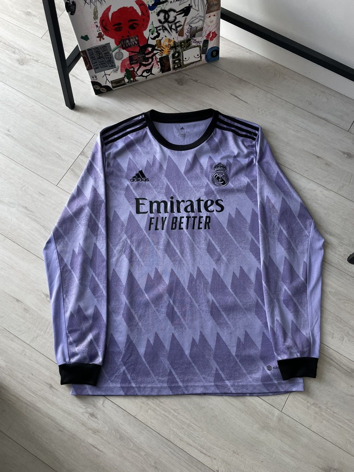 Adidas Adidas Real Madrid 2022/2023 Away Football Shirt Jersey Size US XL / EU 56 / 4 - 1 Thumbnail