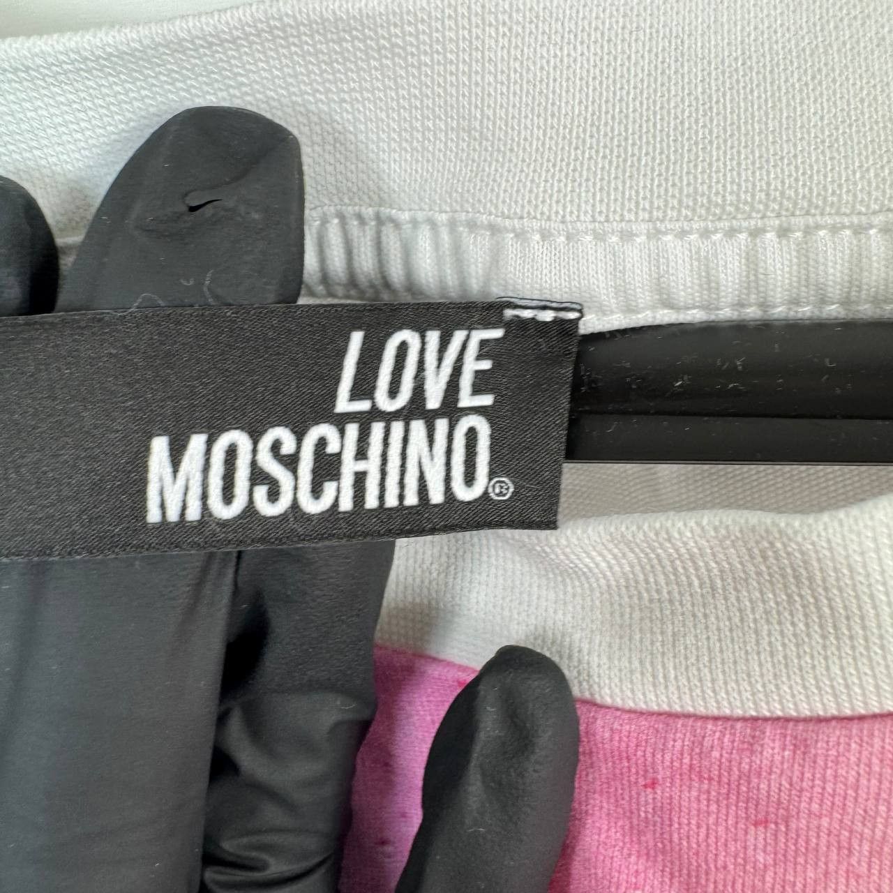 Moschino Love Moschino Gradient Graphic T-shirt Dress Womens Size XL Size XL / US 12-14 / IT 48-50 - 3 Thumbnail