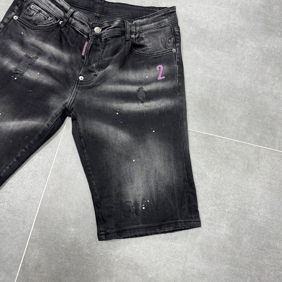 Dsquared2 Dsquared2 Easy Slim Jean Shorts Size 50 Size US 32 / EU 48 - 5 Thumbnail
