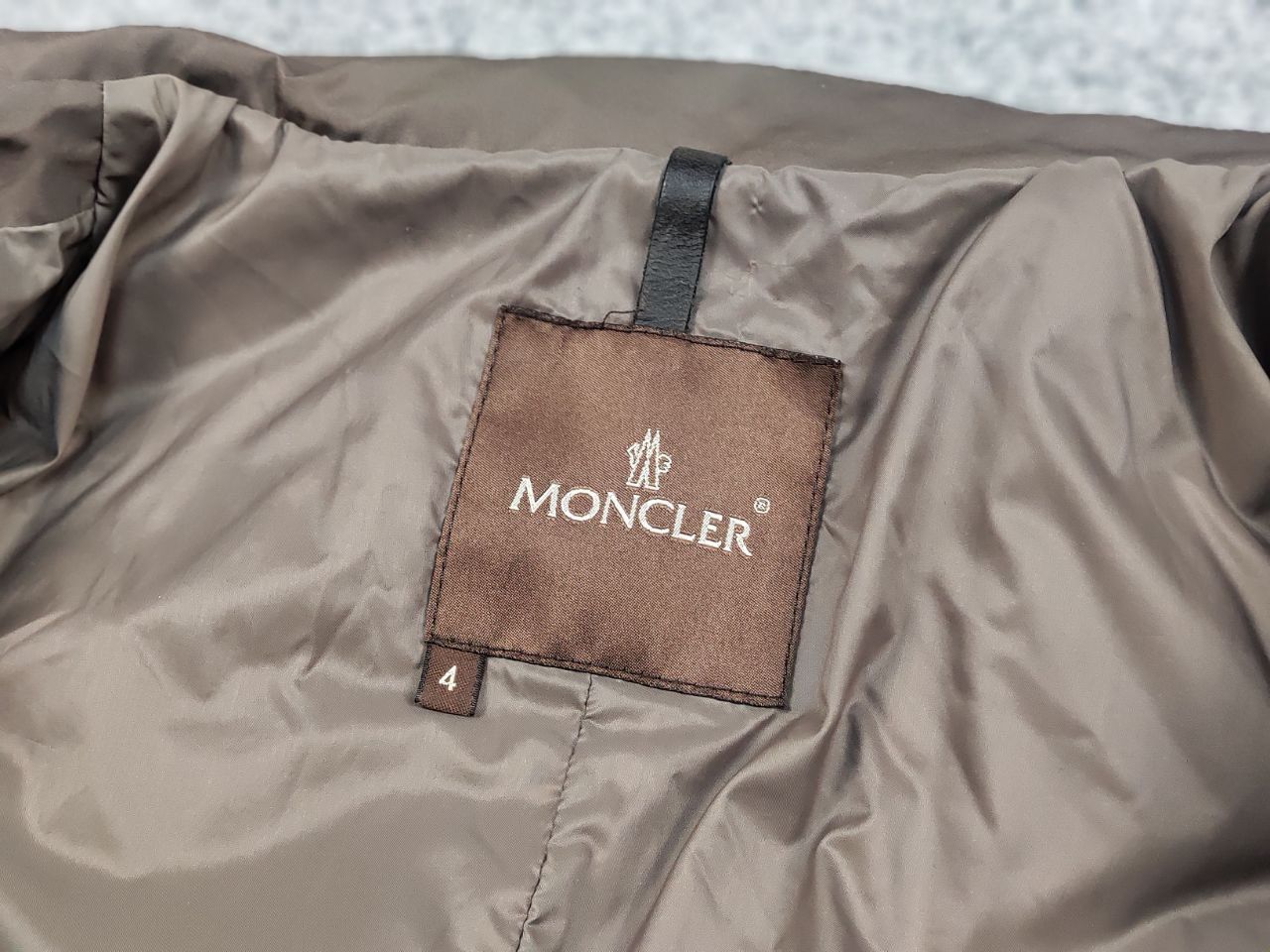 Moncler Vintage Moncler Down Puffer quality Brown Women's Jacket Size L / US 10 / IT 46 - 18 Thumbnail