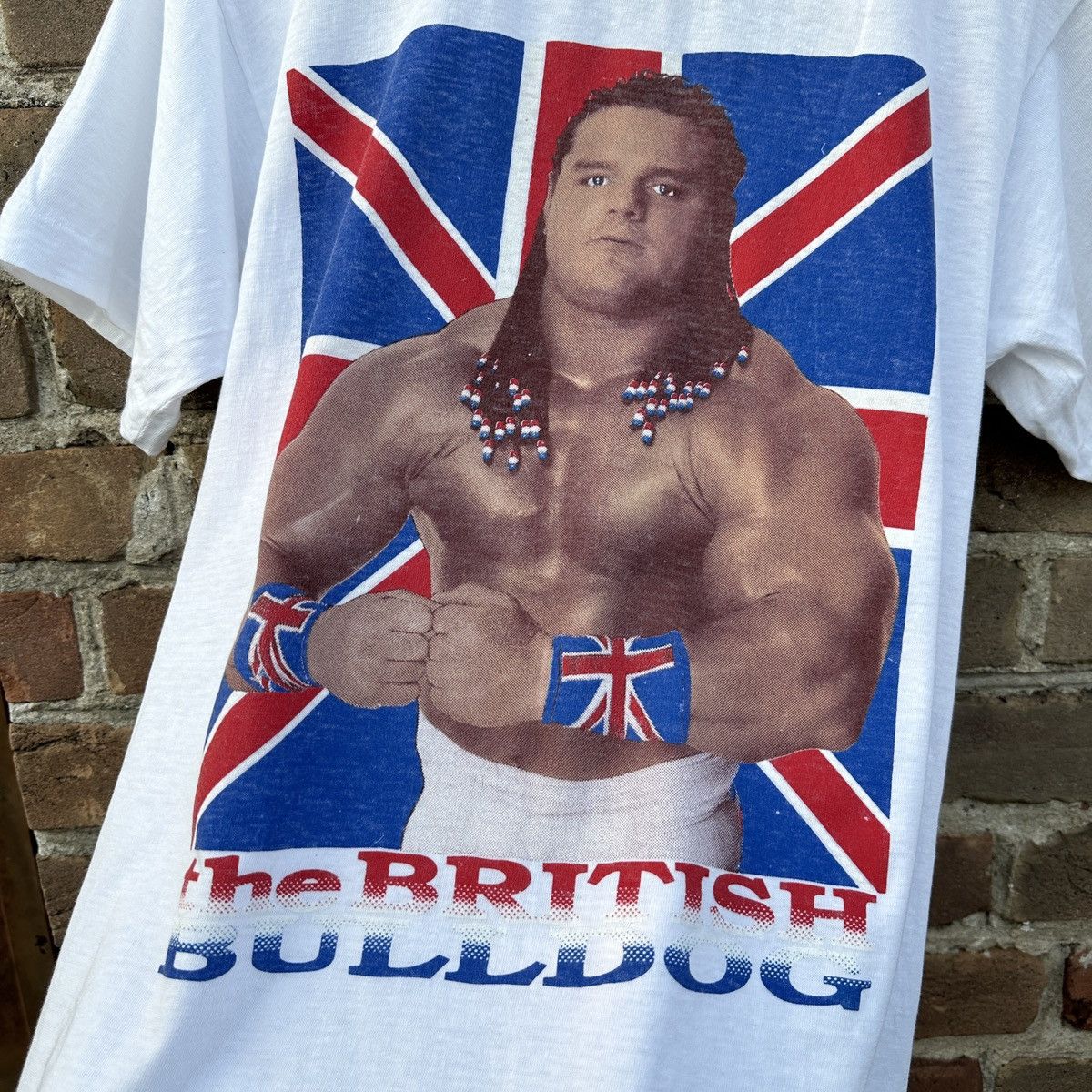 WWE Vintage The British Bulldog T-Shirt M 90s WWE WWF Wrestling Size US S / EU 44-46 / 1 - 4 Thumbnail