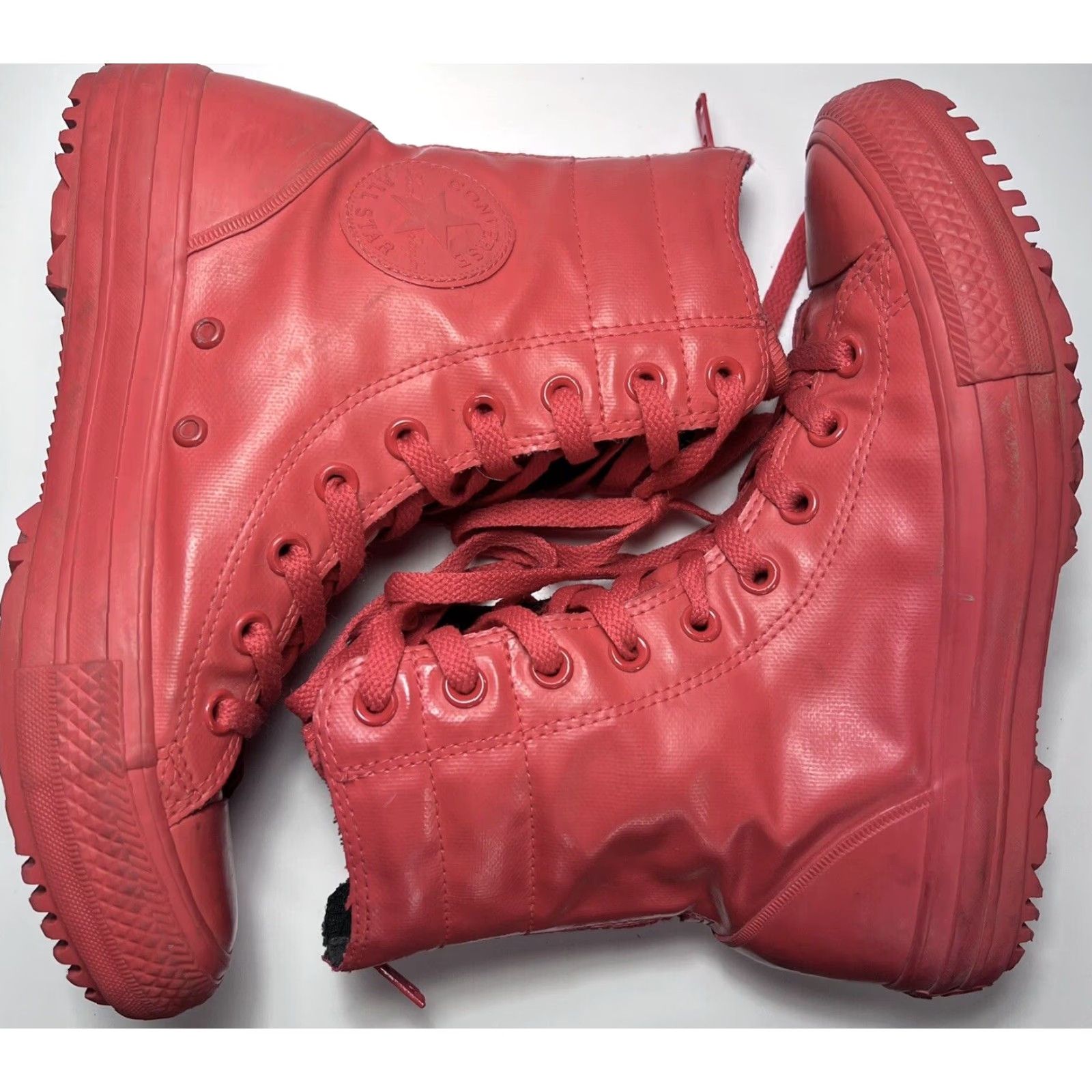 Converse Converse Chuck Taylor Boots Women’s Hi-Rise Combat Red Size 7 US 7 EU 37.5 UK 5 Size US 5 / IT 35 - 2 Thumbnail