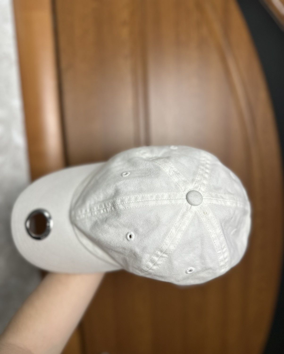 Reebok × Vetements Vetements × Reebok Metal Ring Pierce Eyelet Baseball Cap Size ONE SIZE - 18 Thumbnail