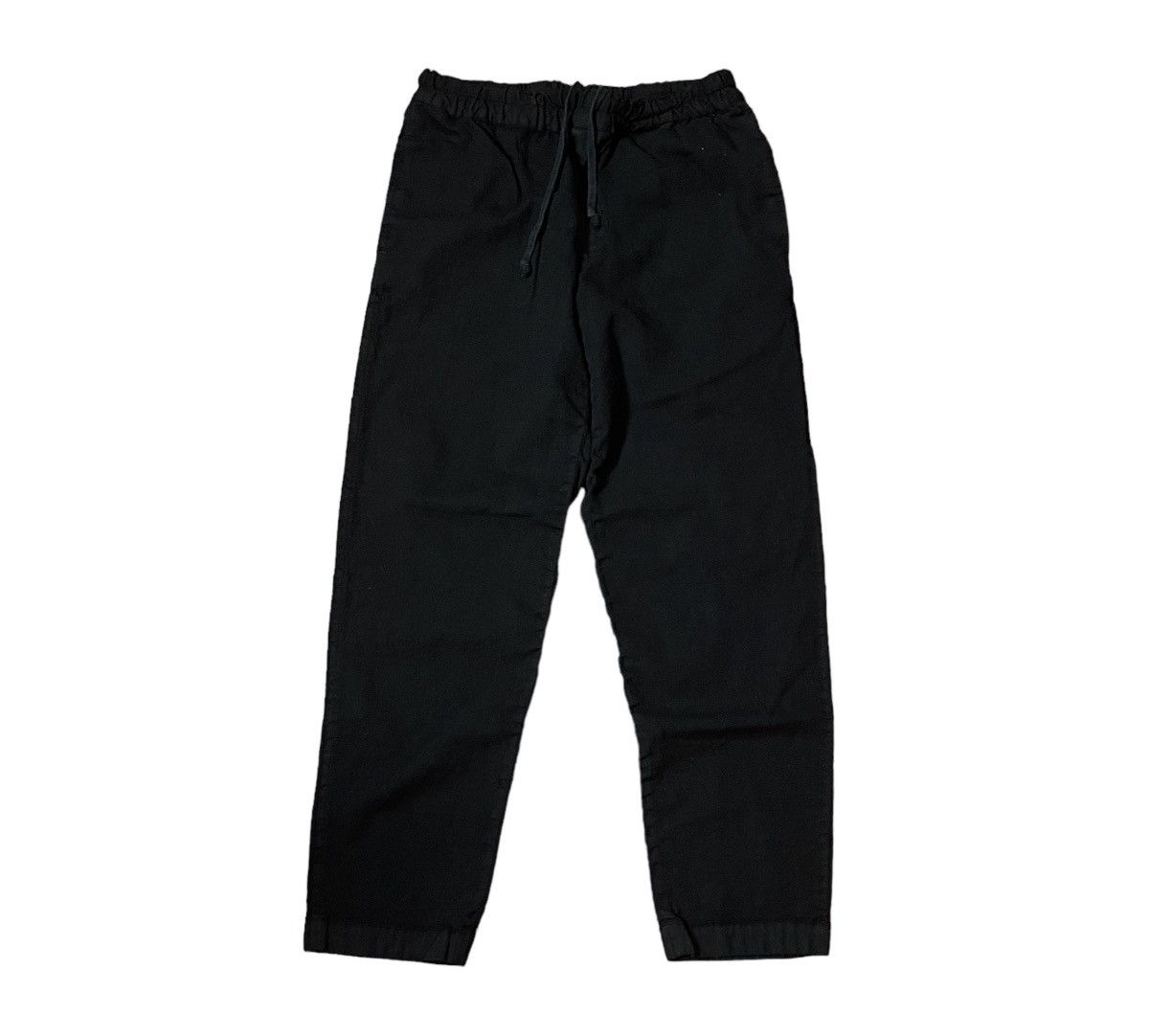 *FINAL DROP* Black cdg AD2018 wool straight black trousers