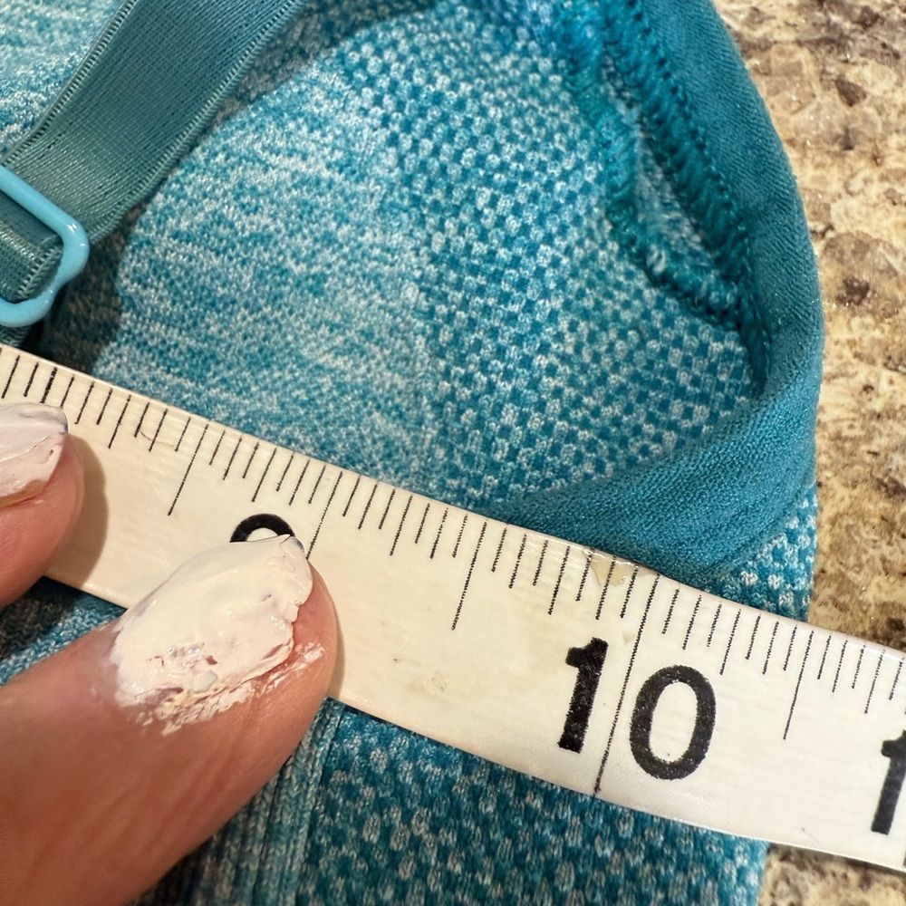 Gymshark Gymshark Blue High-Impact Sports Bra Size XS / US 0-2 / IT 36-38 - 5 Thumbnail
