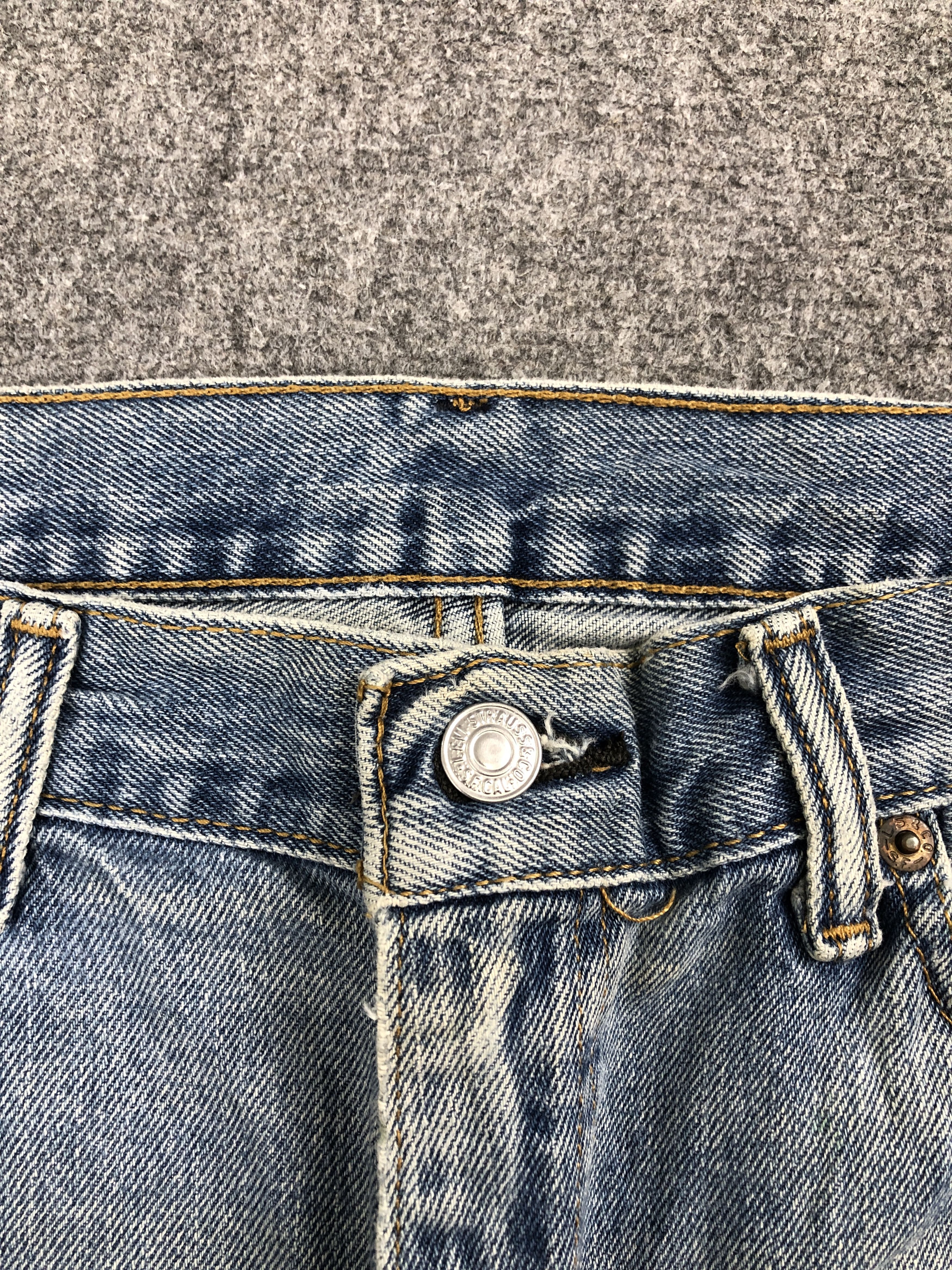 Levi's Lighwash Vintage Levis 550 Jeans DP2523 Size US 32 / EU 48 - 13 Thumbnail