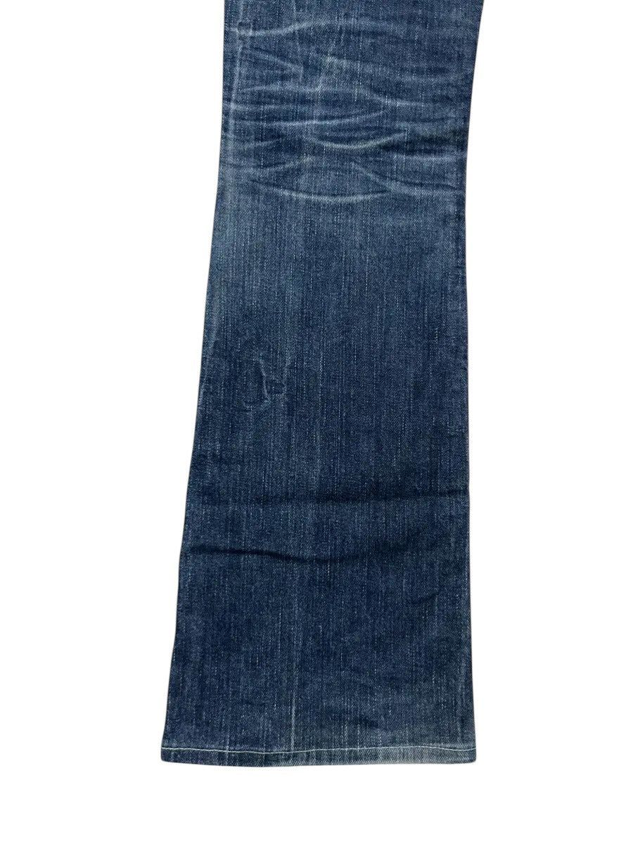 If Six Was Nine MIDAS Distressed Flare Jeans Size US 28 / EU 44 - 14 Thumbnail