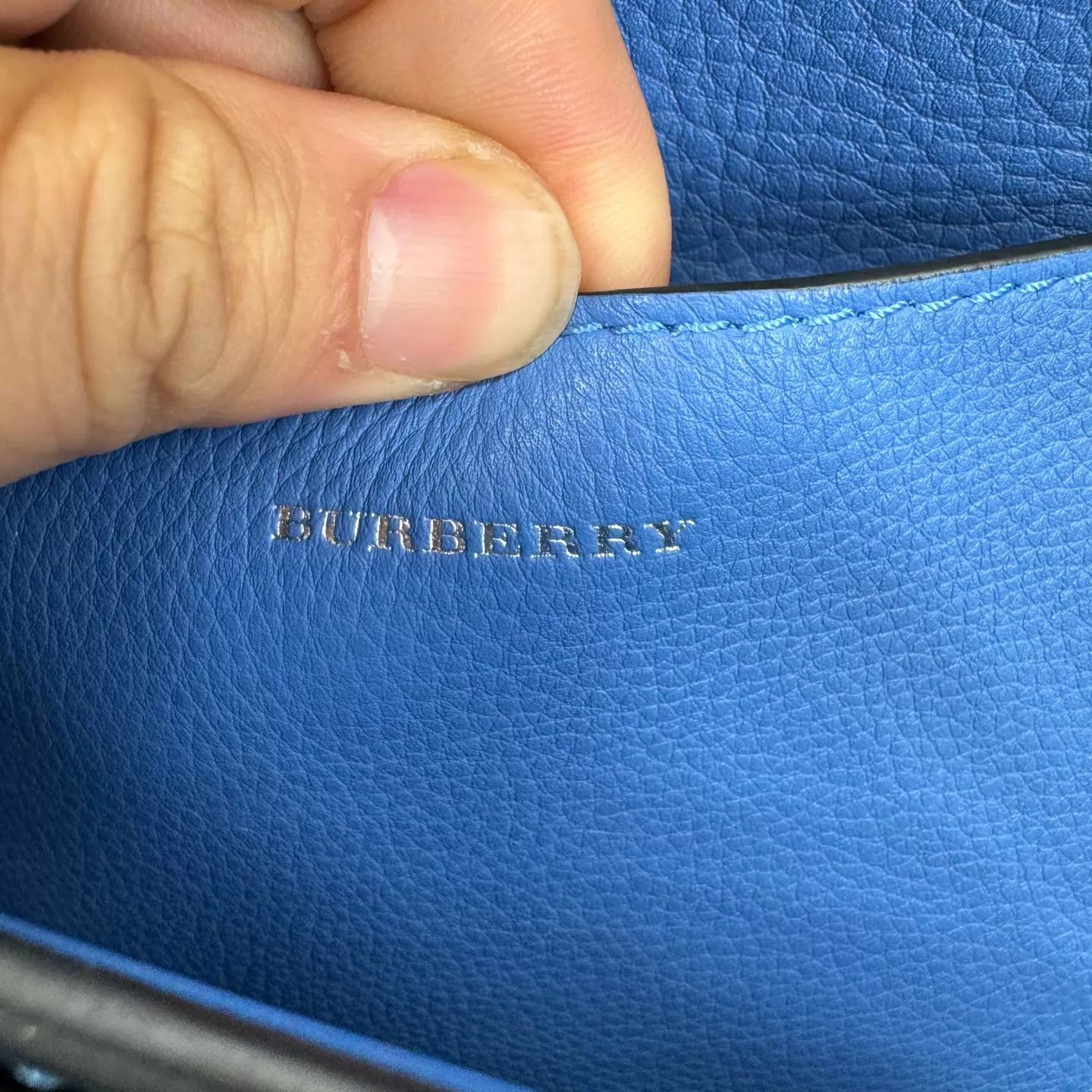 Burberry Burberry belt bag small blue Size ONE SIZE - 7 Thumbnail