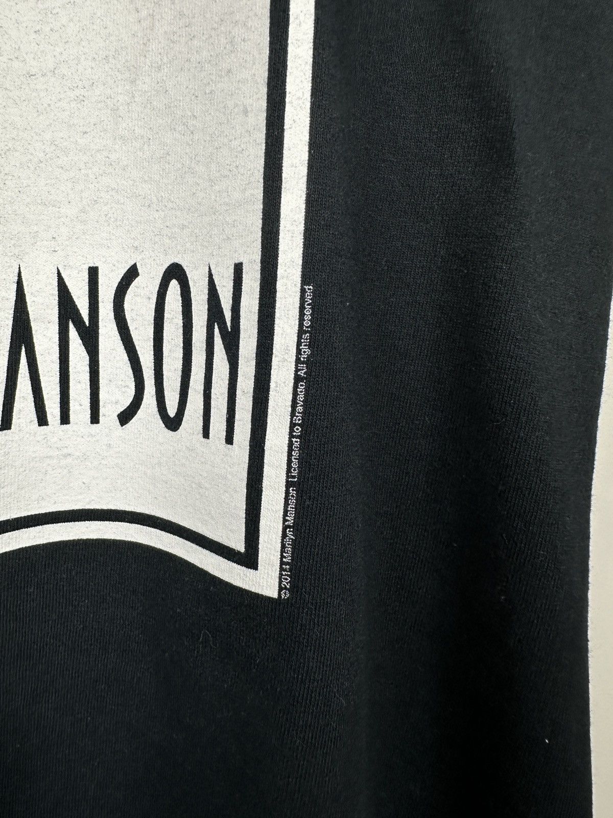 Band Tees Vintage Marilyn Manson Grotesque Graphic Rock T Shirt Tee Size US L / EU 52-54 / 3 - 4 Thumbnail