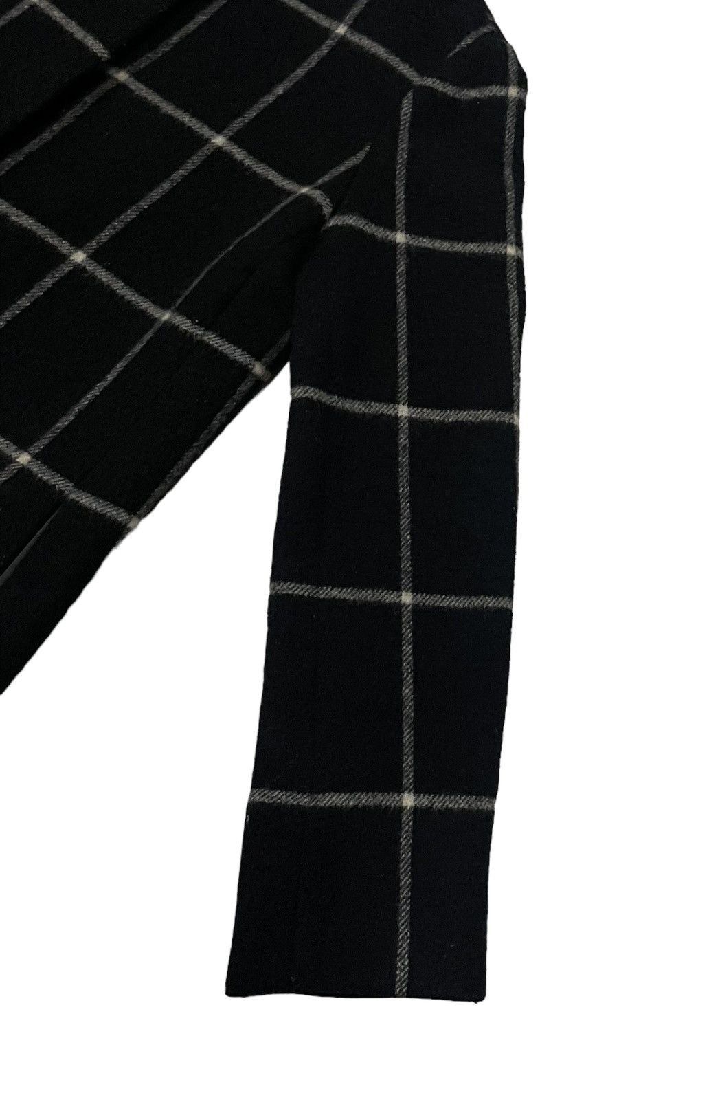 Lanvin Vintage Lanvin Collection Wool Tartan Long Jacket Size M / US 6-8 / IT 42-44 - 8 Thumbnail