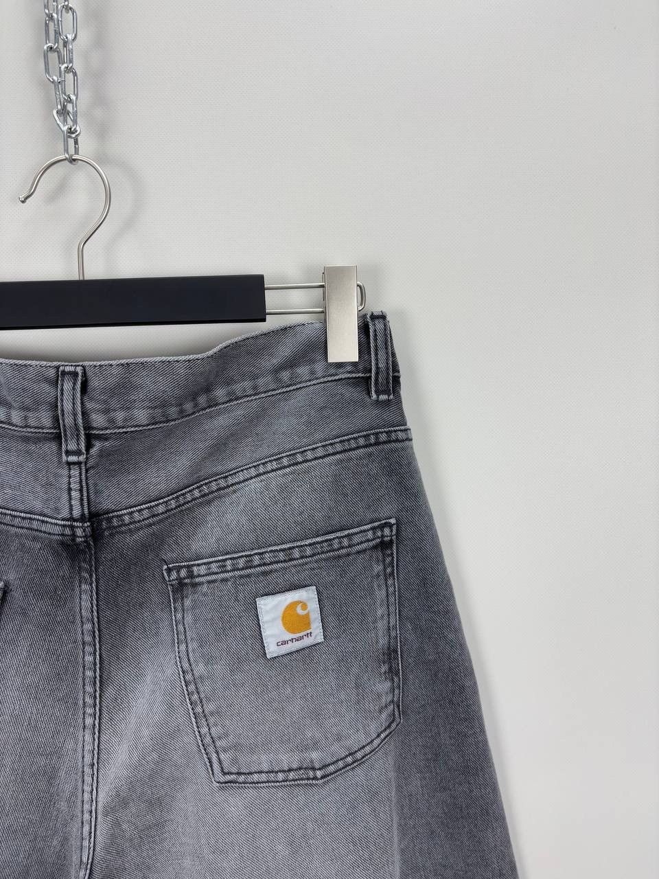 Carhartt × Carhartt Wip Mens jeans Carhartt Size 31 Color Gray Size US 31 - 7 Thumbnail