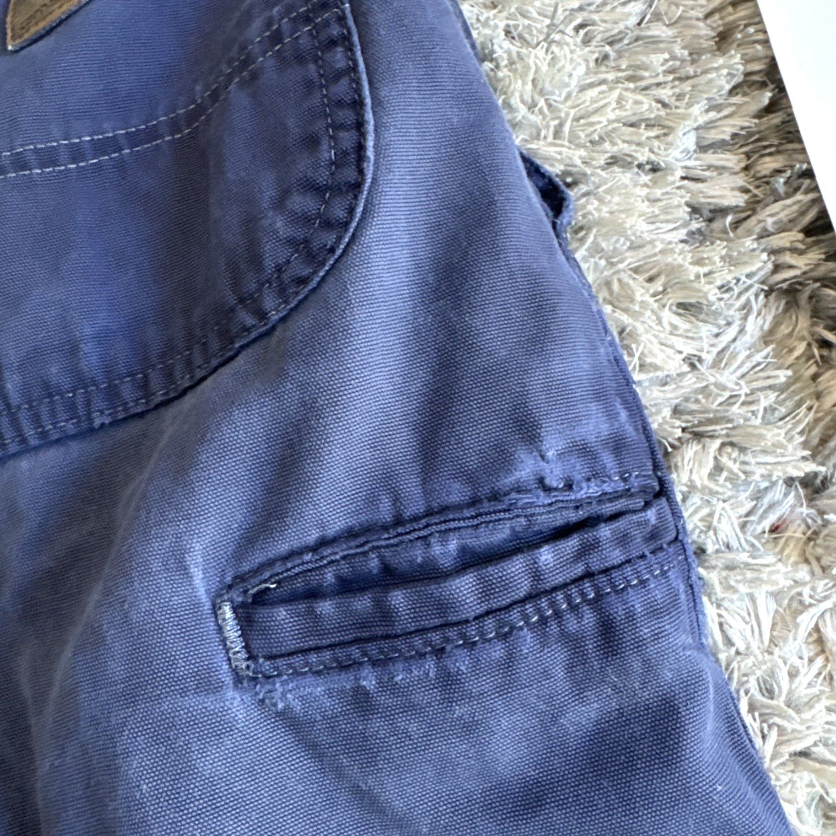 Carhartt Carhartt Shorts Men’s 46 Original Fit Utility DYED B203 BLS Baggy Y2K Workwear Cargo Blue Mens Size US 30 / EU 46 - 4 Thumbnail