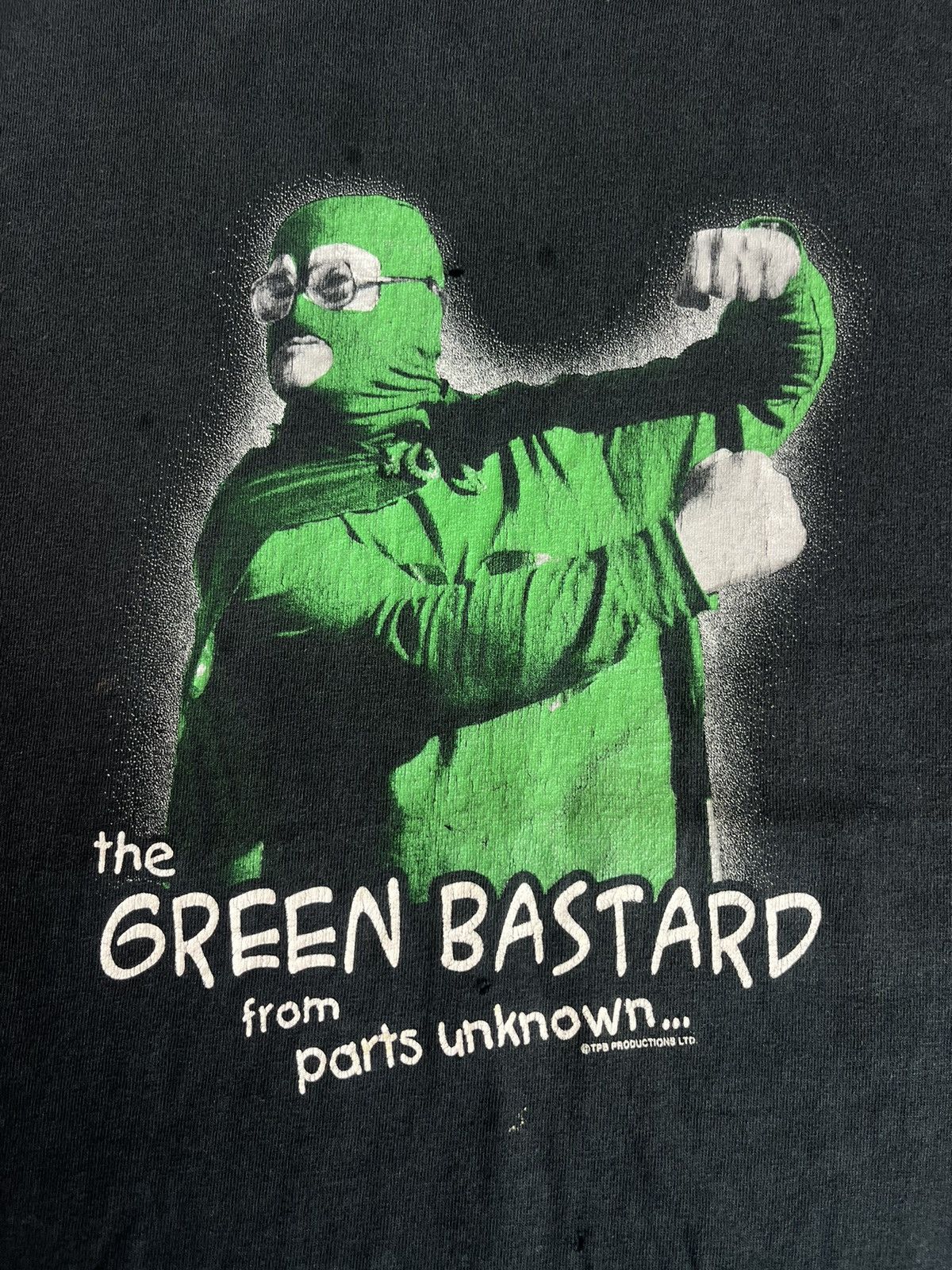 Vintage Vintage The Green Bastard form Parts Unknown Movie 00’s Tee Size US XL / EU 56 / 4 - 7 Thumbnail