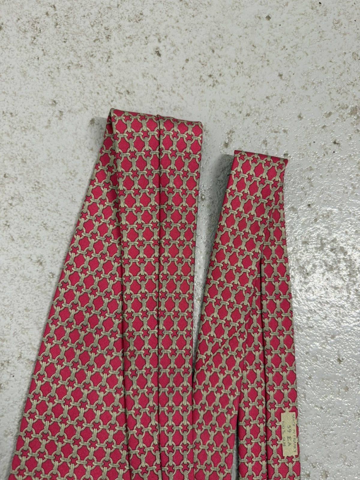 Hermes Hermes Silk Tie Size ONE SIZE - 11 Thumbnail