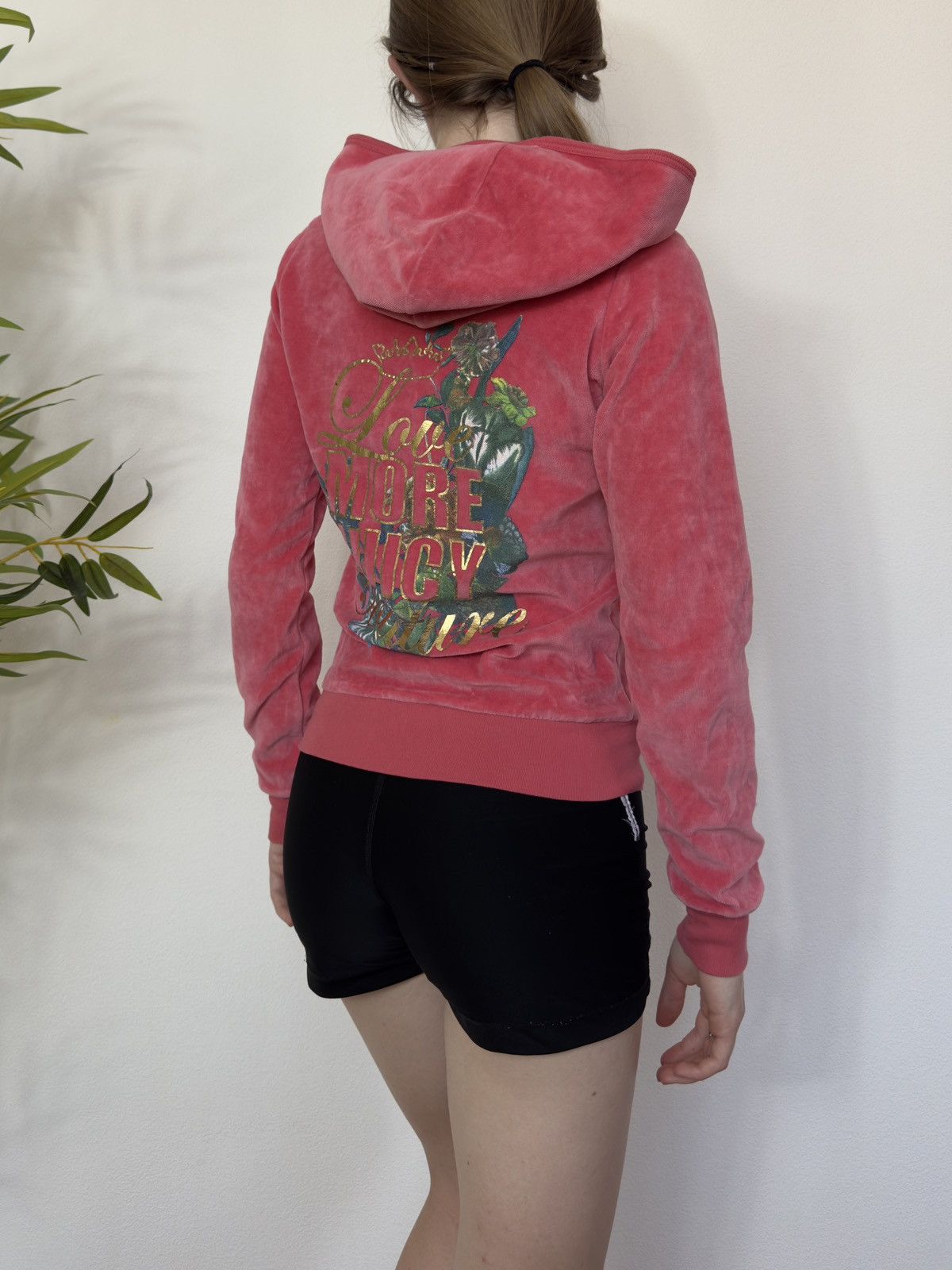 Juicy Couture VELOUR VINTAGE ZIP HOODIE JUICY COUTURE Size S / US 4 / IT 40 - 4 Thumbnail