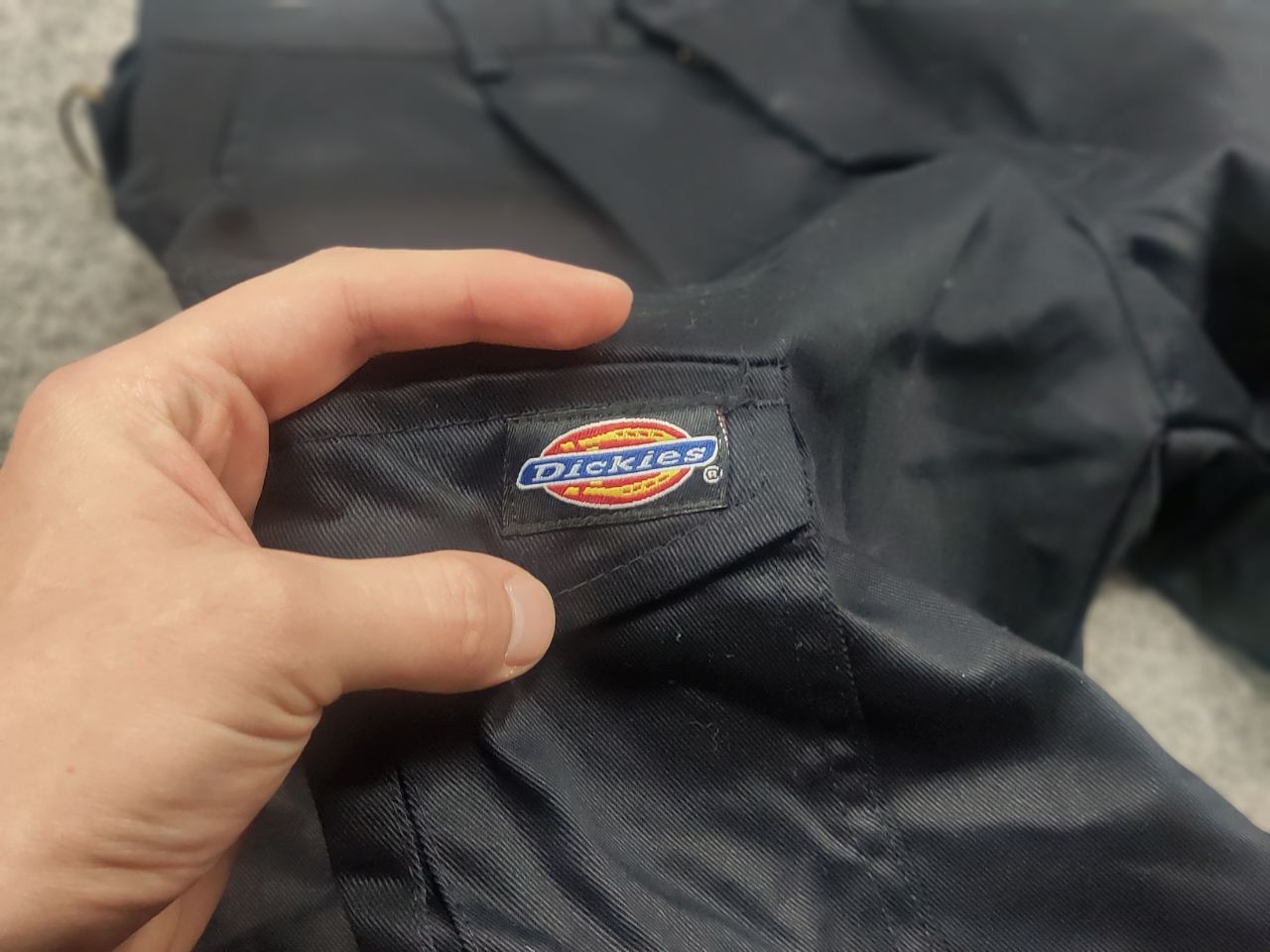 Dickies Vintage Dickies Navy Canvas Work Style Cargo Baggy Pants Y2K Size US 30 / EU 46 - 13 Thumbnail