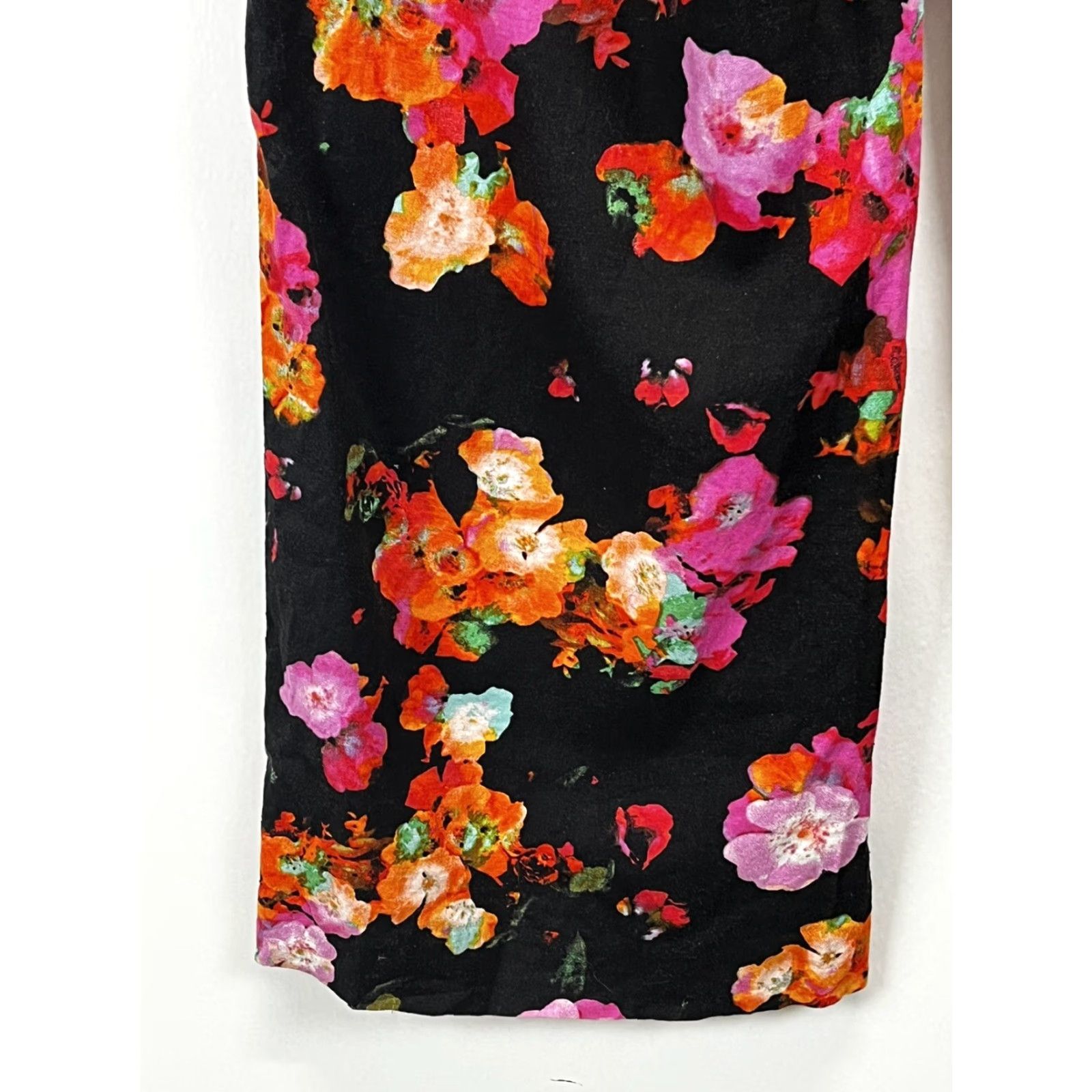 Robert Rodriguez NEW! Robert Rodriguez Pants Women 10 Multicolor Floral Linen Blend Side Zip Casual Size 32" / US 10 / IT 46 - 5 Thumbnail