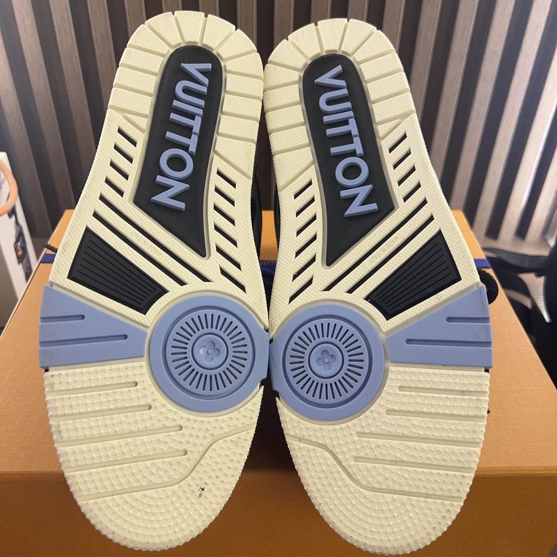 Louis Vuitton Louis Vuitton Skate Low-Top Sneakers in Blue -2508 Size US 5.5 / EU 38 - 4 Thumbnail
