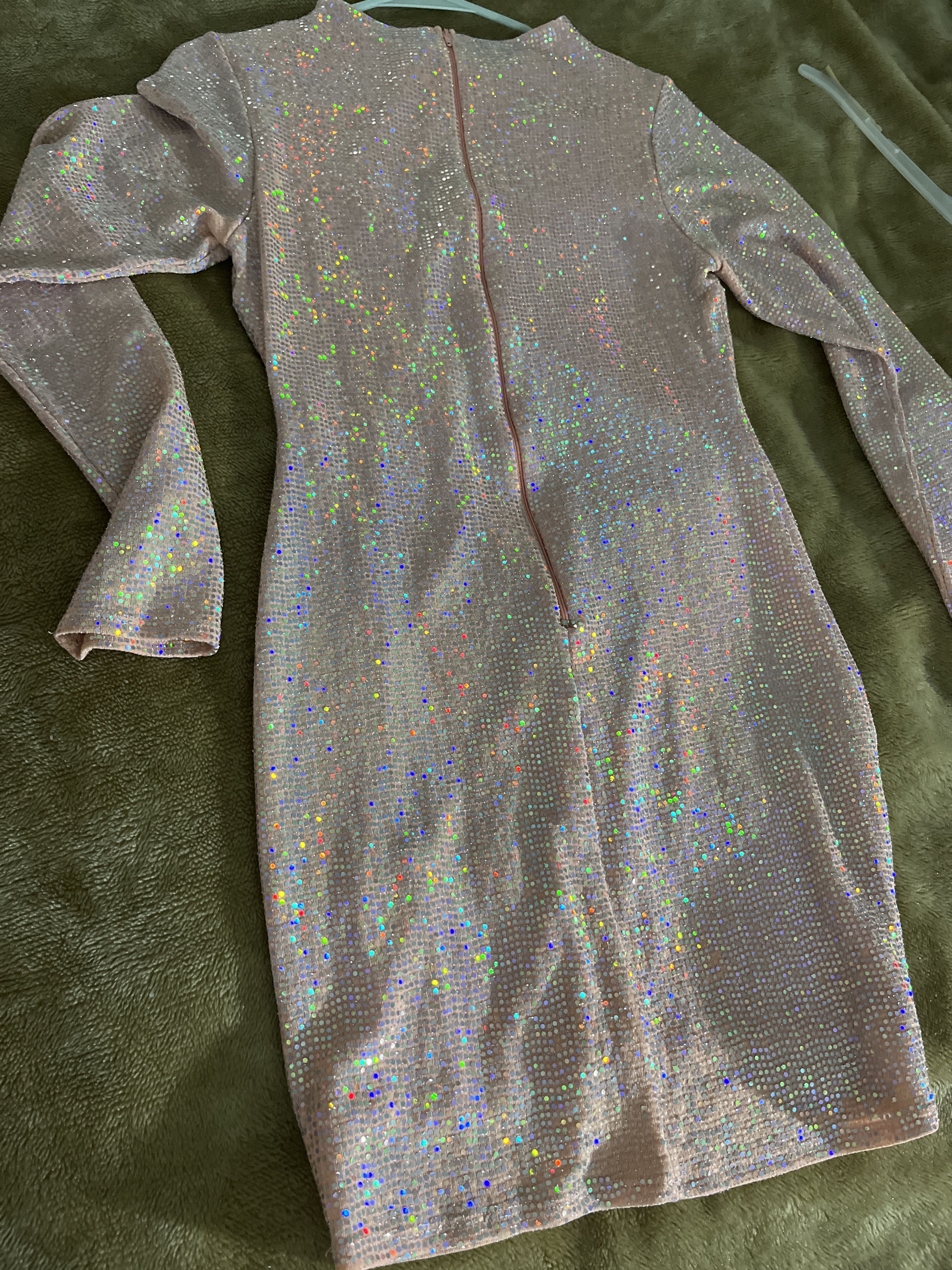 Other Shimmer pink dress Size L / US 10 / IT 46 - 2 Thumbnail