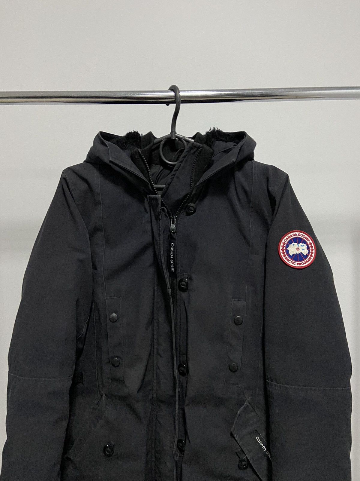Canada Goose × Vintage Canada Goose Kensington Parka Jacket Vintage Hooded Size S / US 4 / IT 40 - 2 Thumbnail