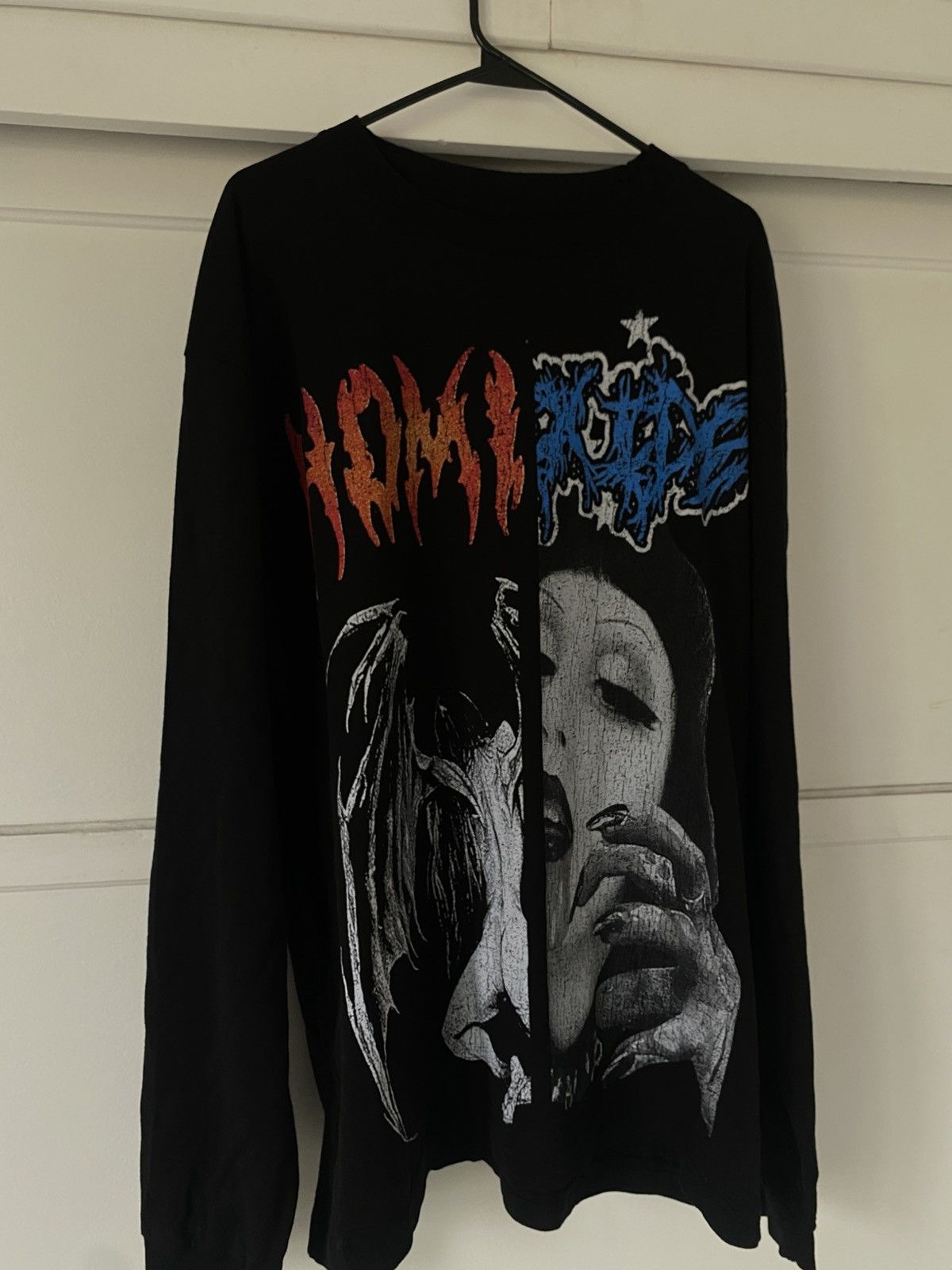 Playboi Carti HOMIXIDE GANG LA CONCERT GRAPHIC LONG SLEEVE Size US XL / EU 56 / 4 - 2 Thumbnail