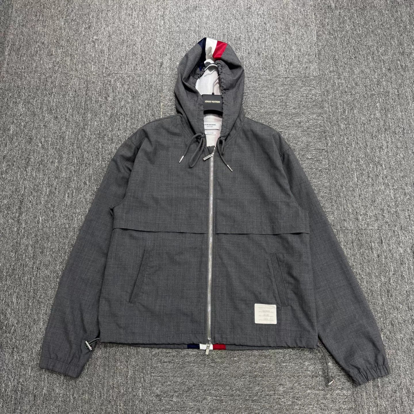 Thom Browne Thom Browne Gray Wool Coat Size US L / EU 52-54 / 3 - 1 Thumbnail