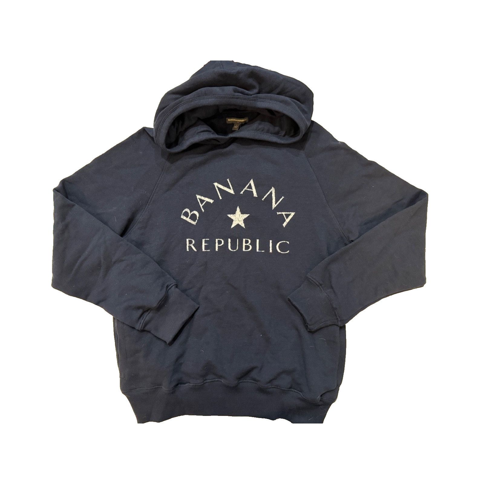 Banana Republic Banana Republic Hoodie Men LG Navy BR Graphic Sweatshirt NWT Size US L / EU 52-54 / 3 - 1 Thumbnail