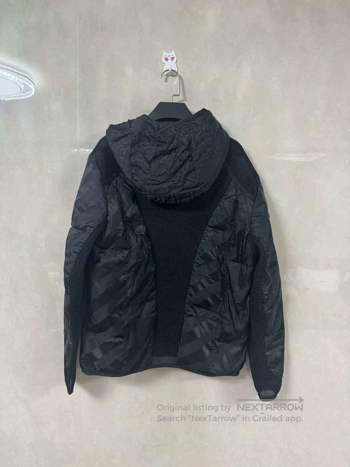 Fendi fendi black patchwork down jacket. Size US XL / EU 56 / 4 - 2 Thumbnail