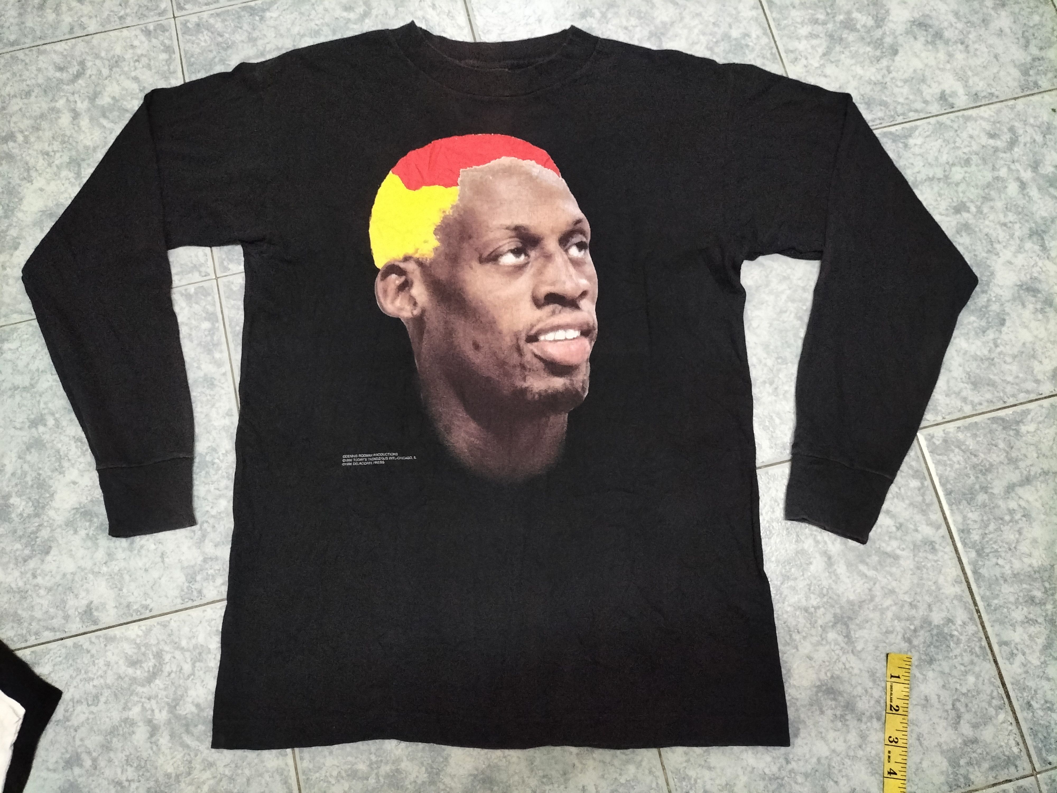 NBA Dennis Rodman Vintage 90s 1996 Size US M / EU 48-50 / 2 - 1 Thumbnail