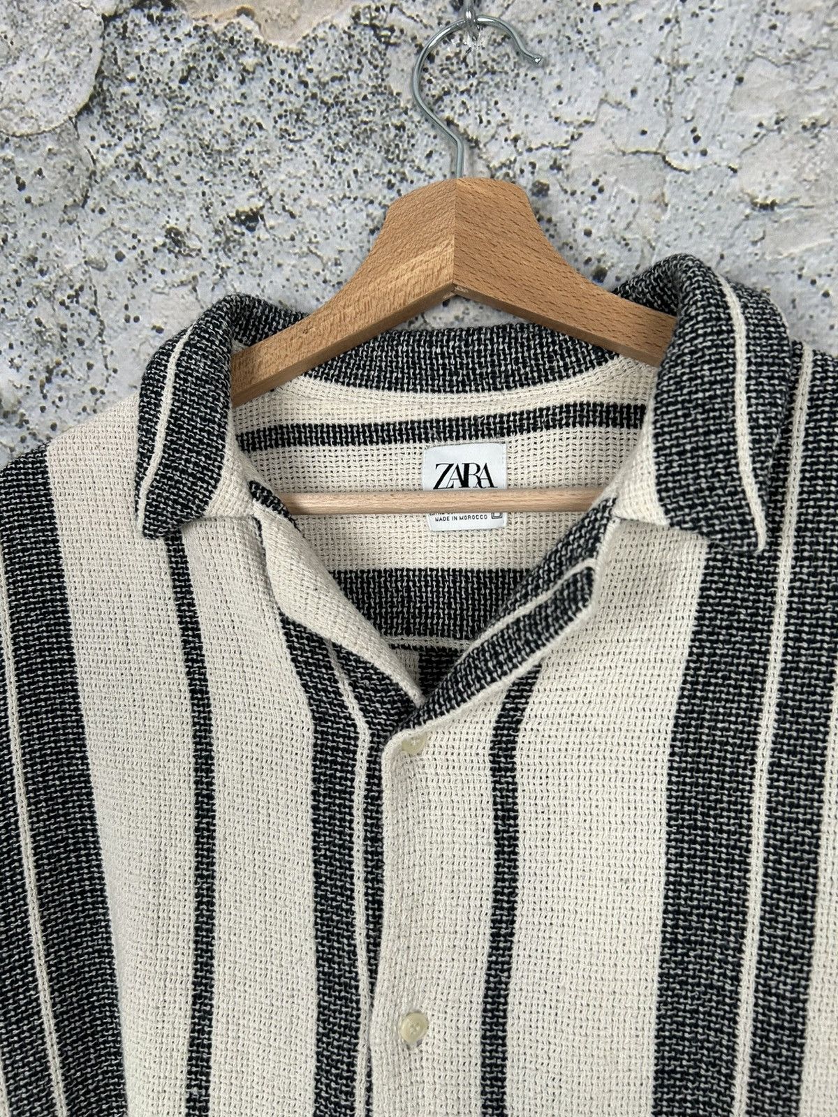 Zara Zara Old Money Cropped Boxy Fit Shirt Streetwear Hype Size US XL / EU 56 / 4 - 3 Thumbnail