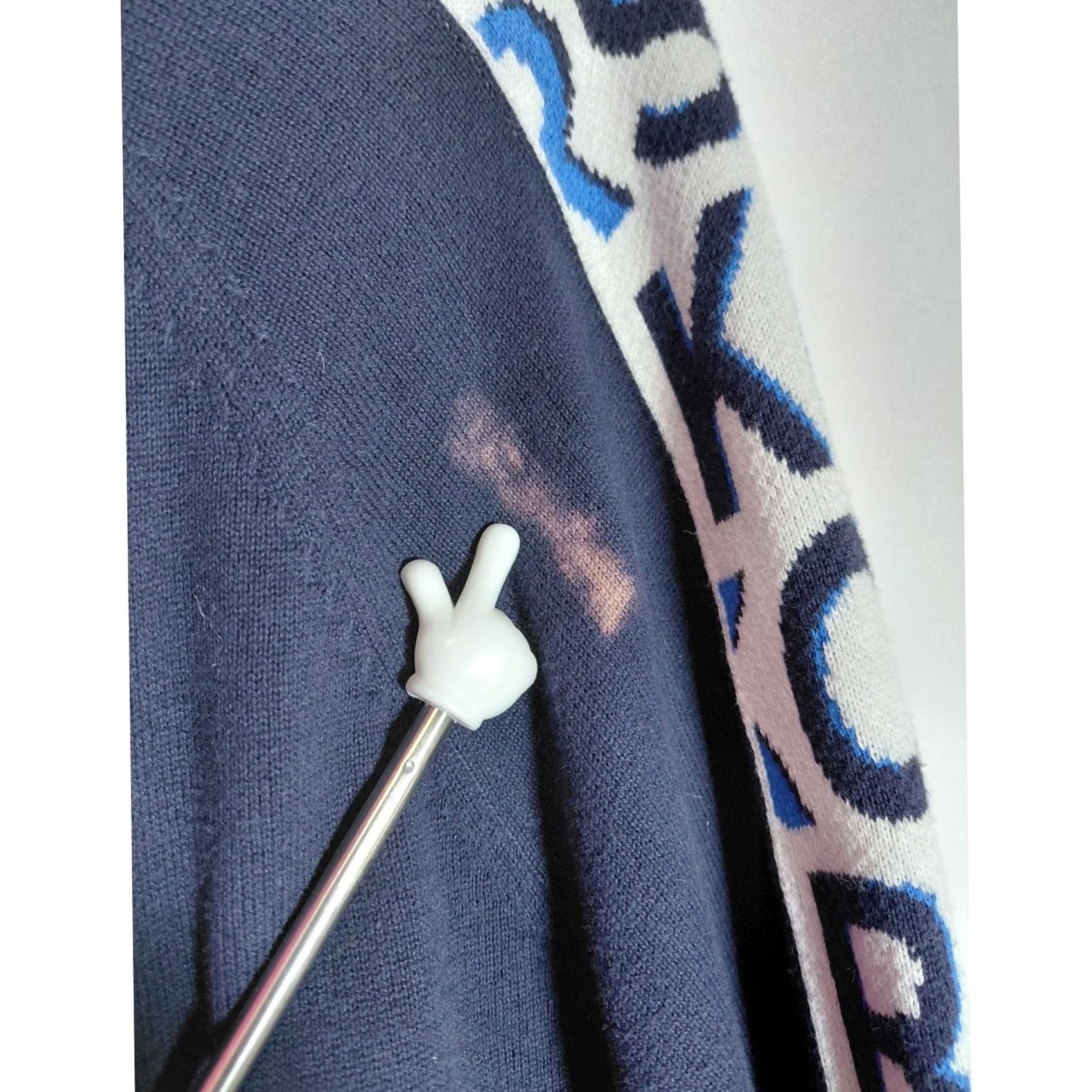 Michael Kors Michael Kors Navy Blue Knit Sweater Women M Crew Neck Long Sleeve Pullover Casual Workwear Knit Solid Navy Blue Content? Size M / US 6-8 / IT 42-44 - 7 Thumbnail