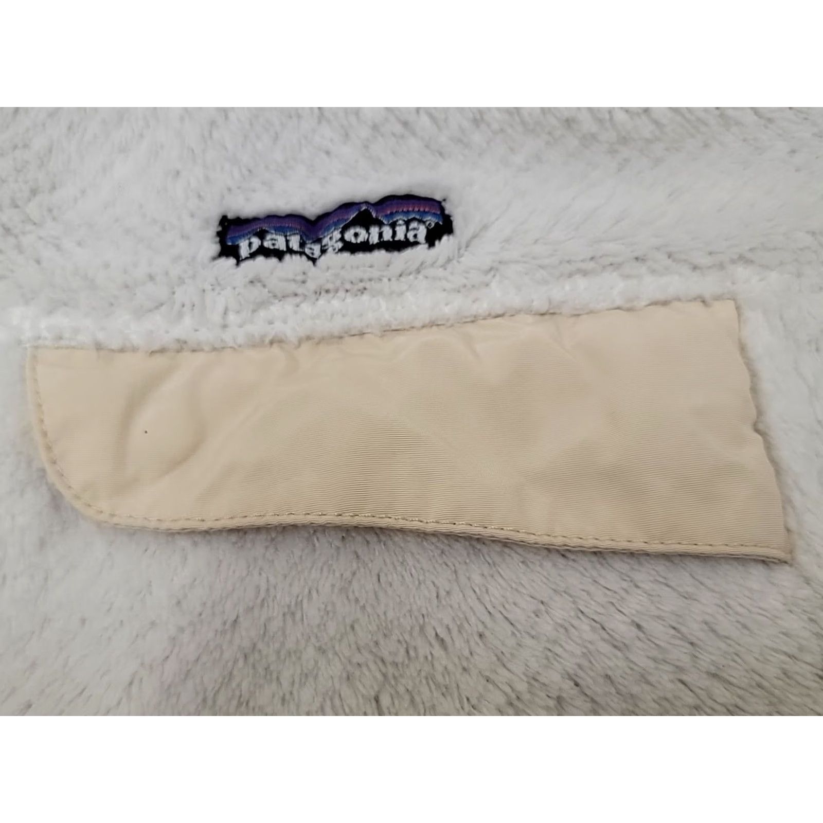 Patagonia Patagonia Jacket Full Zip Fleece Womens M White Size M / US 6-8 / IT 42-44 - 7 Thumbnail