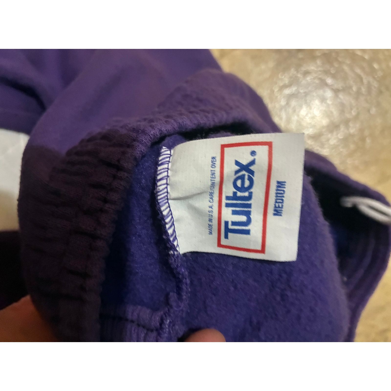 Tultex Vintage Purple Tultex Sweatshirt & Sweatpants Set Medium Size M / US 6-8 / IT 42-44 - 2 Thumbnail