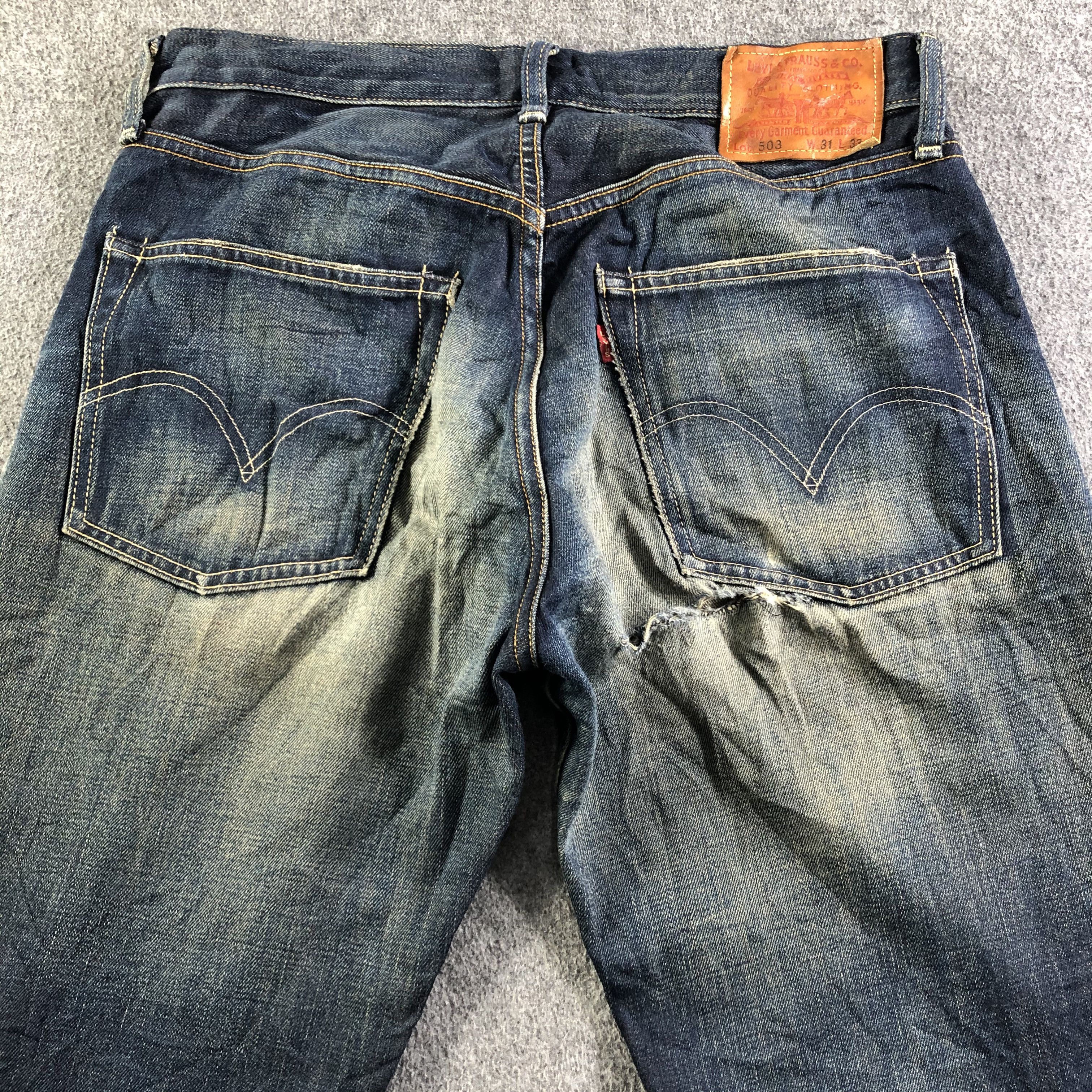 Levi's Vintage Rusty Levis 503 Jeans-J3825 Size US 33 - 4 Thumbnail