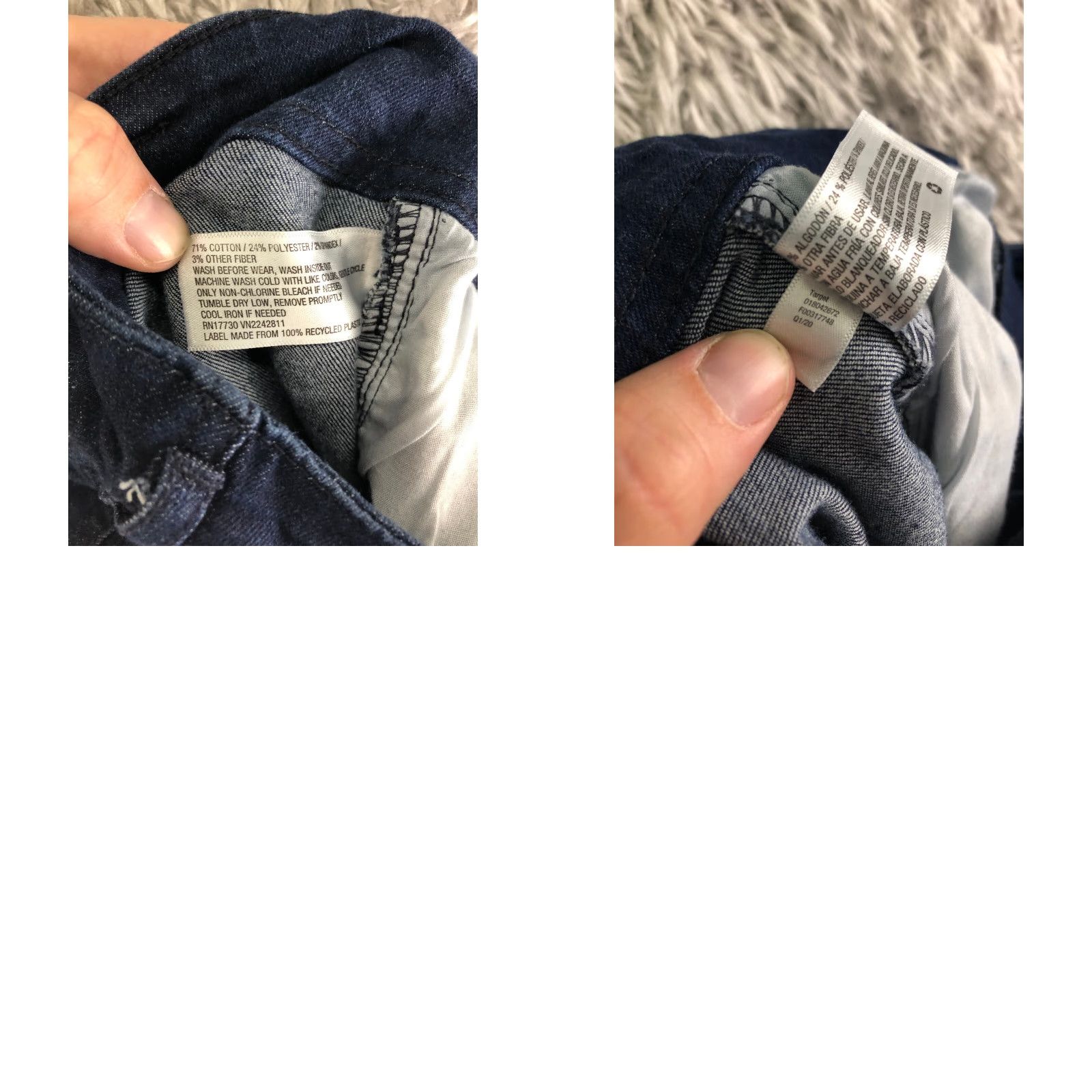 Vintage a. new day Womens Size 2 Mid Rise Wide Leg Medium Wash Blue Denim Jeans Size 26" / US 2 / IT 38 - 8 Thumbnail