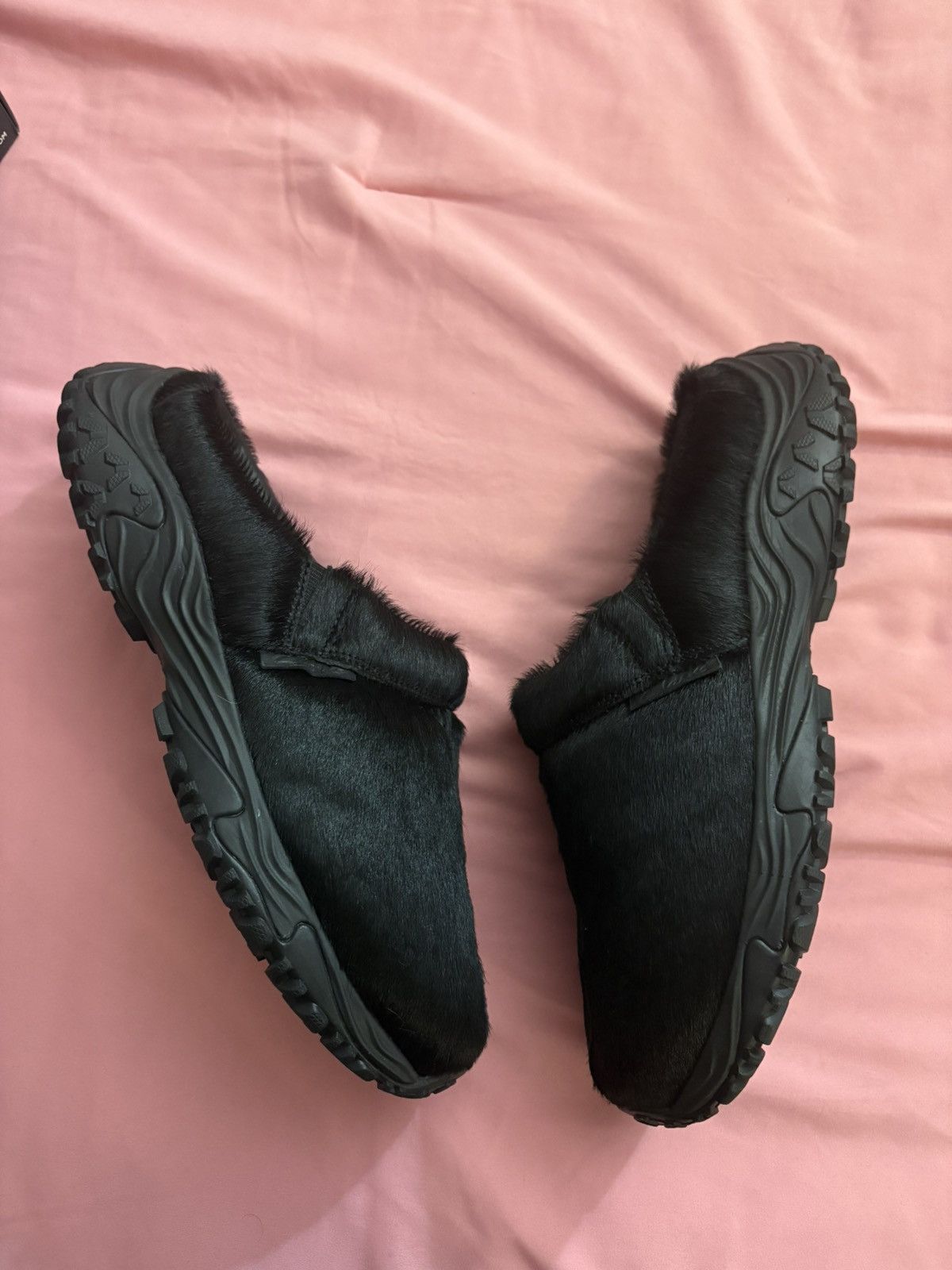 Clarks × Martine Rose Martine Rose x Clarks Fur clogs Size US 9 / EU 42 - 1 Thumbnail