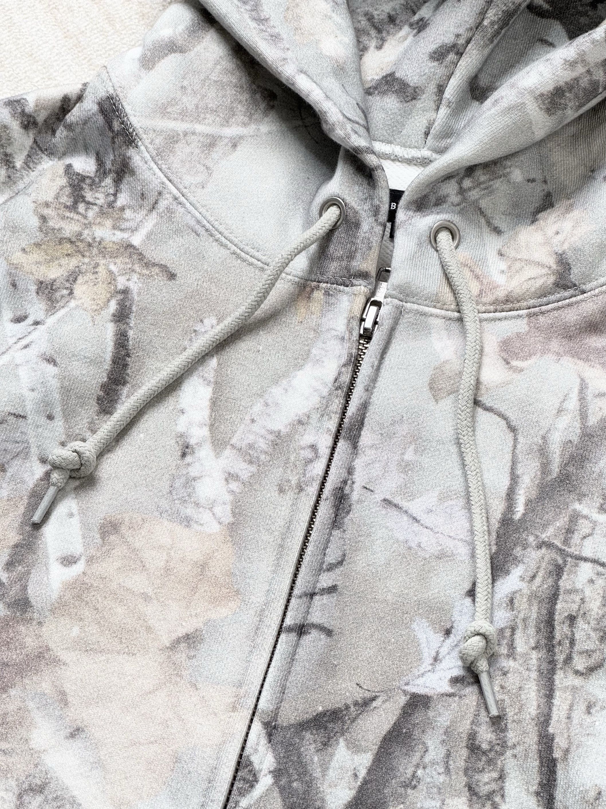 Japanese Brand UNWORN* BEAMS Faded camo zip-up hoodie Size US L / EU 52-54 / 3 - 2 Thumbnail
