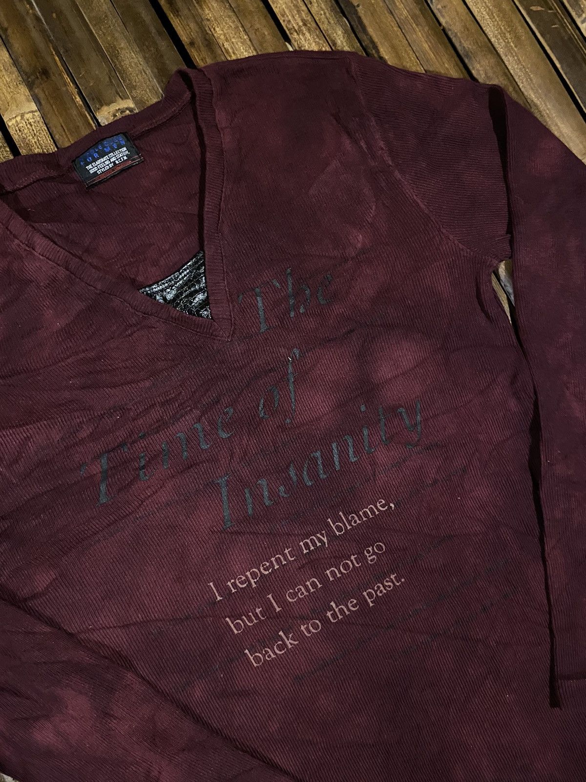 Japanese Brand NICOLE CLUB IFSIXWASNINE STYLE LONG SLEEVE Size US M / EU 48-50 / 2 - 2 Thumbnail