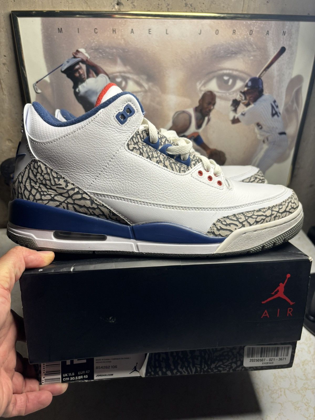 Air Jordan Retro OG True Blue 2016