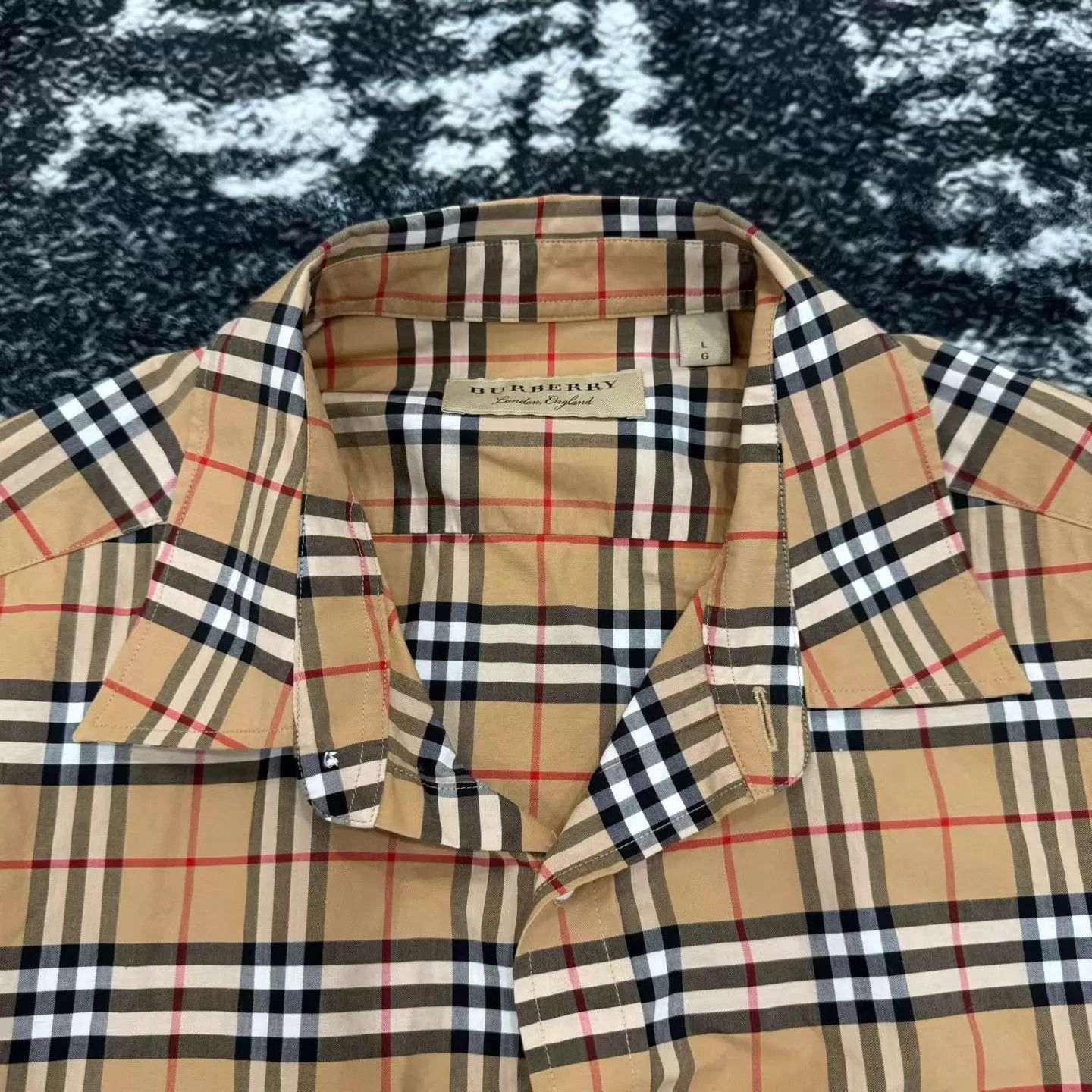 Burberry Burberry Check Long Sleeve Shirt L Unworn Size US L / EU 52-54 / 3 - 2 Thumbnail