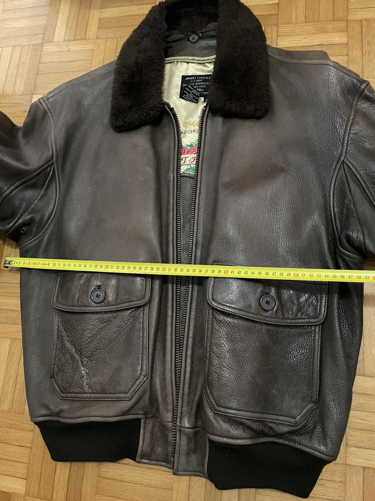 Avirex Rare Avirex Type G-1 Leather Flight Jacket – 1944 Size US XL / EU 56 / 4 - 6 Thumbnail