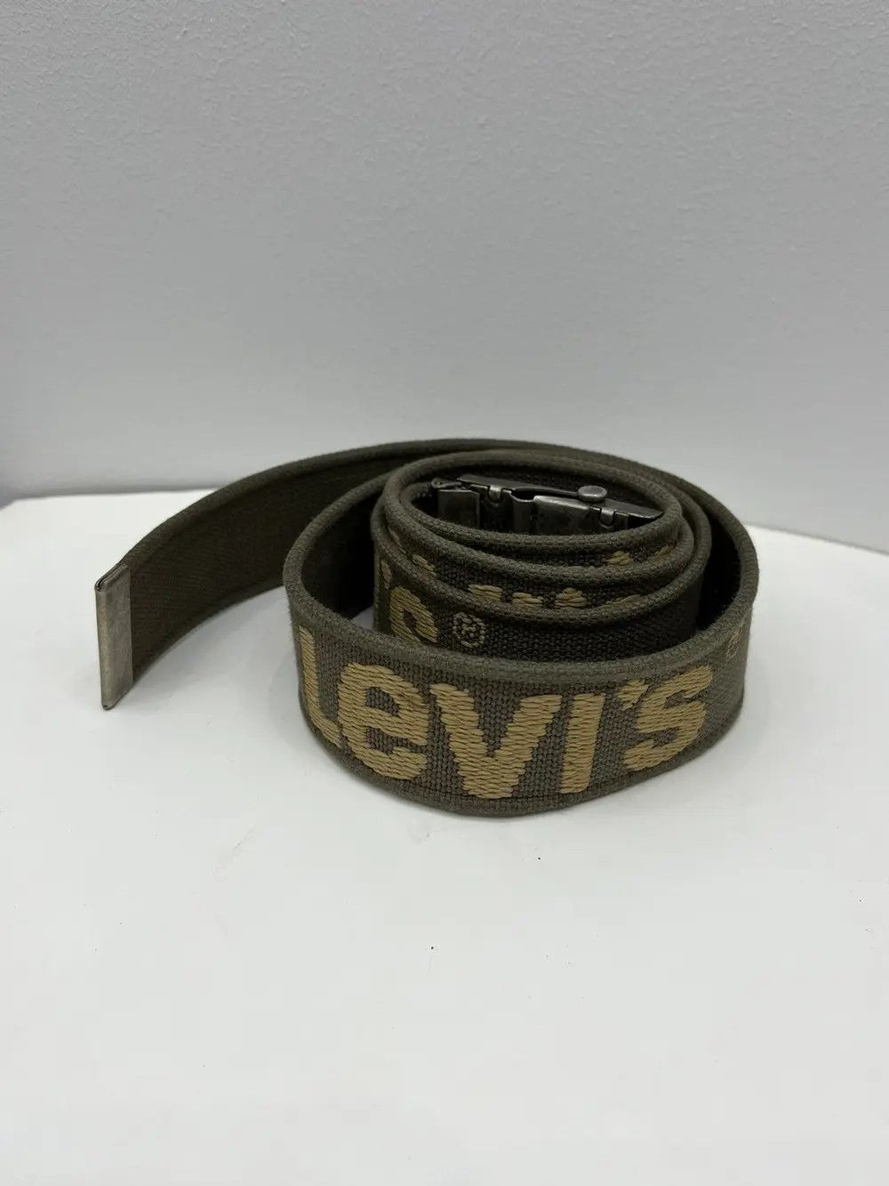 Levi's Vintage Levis Cotton Multilogo Belt Size ONE SIZE - 2 Thumbnail