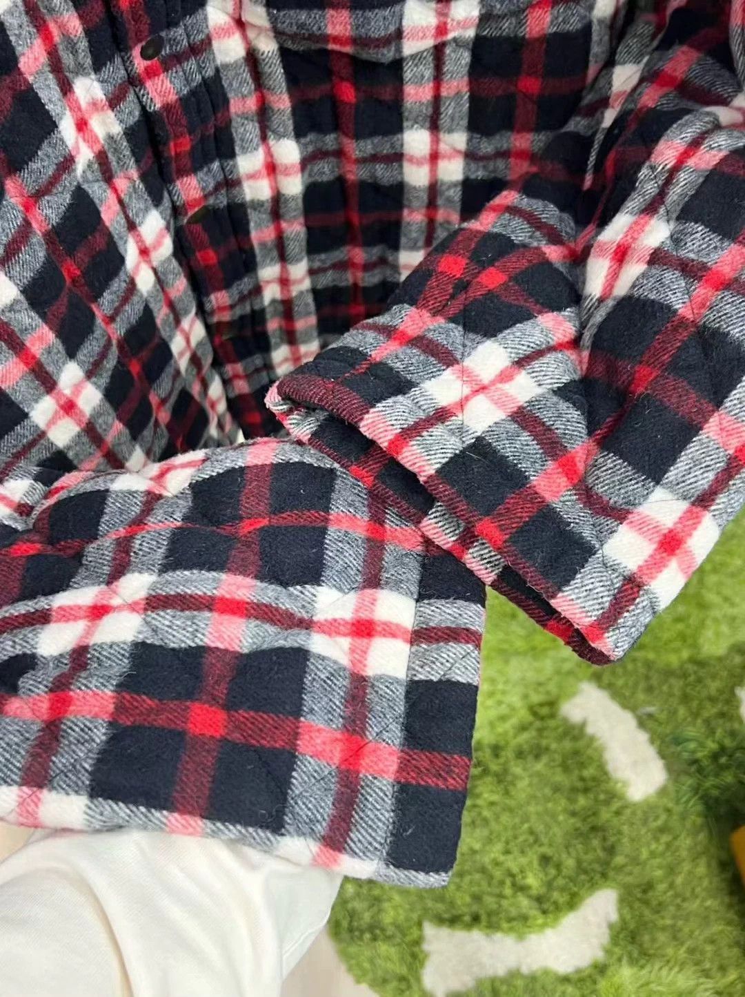 Balenciaga Balenciaga plaid wool coat, size 46 Size US S / EU 44-46 / 1 - 3 Thumbnail
