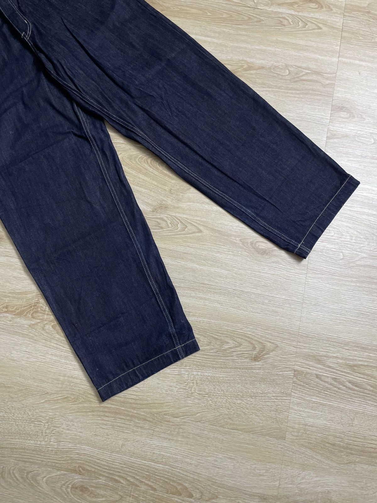 Marc Buchanan × Pelle Pelle × Vintage Vintage Pele Pele X Marc Buchanan Baggy denim pants Size US 34 / EU 50 - 4 Thumbnail