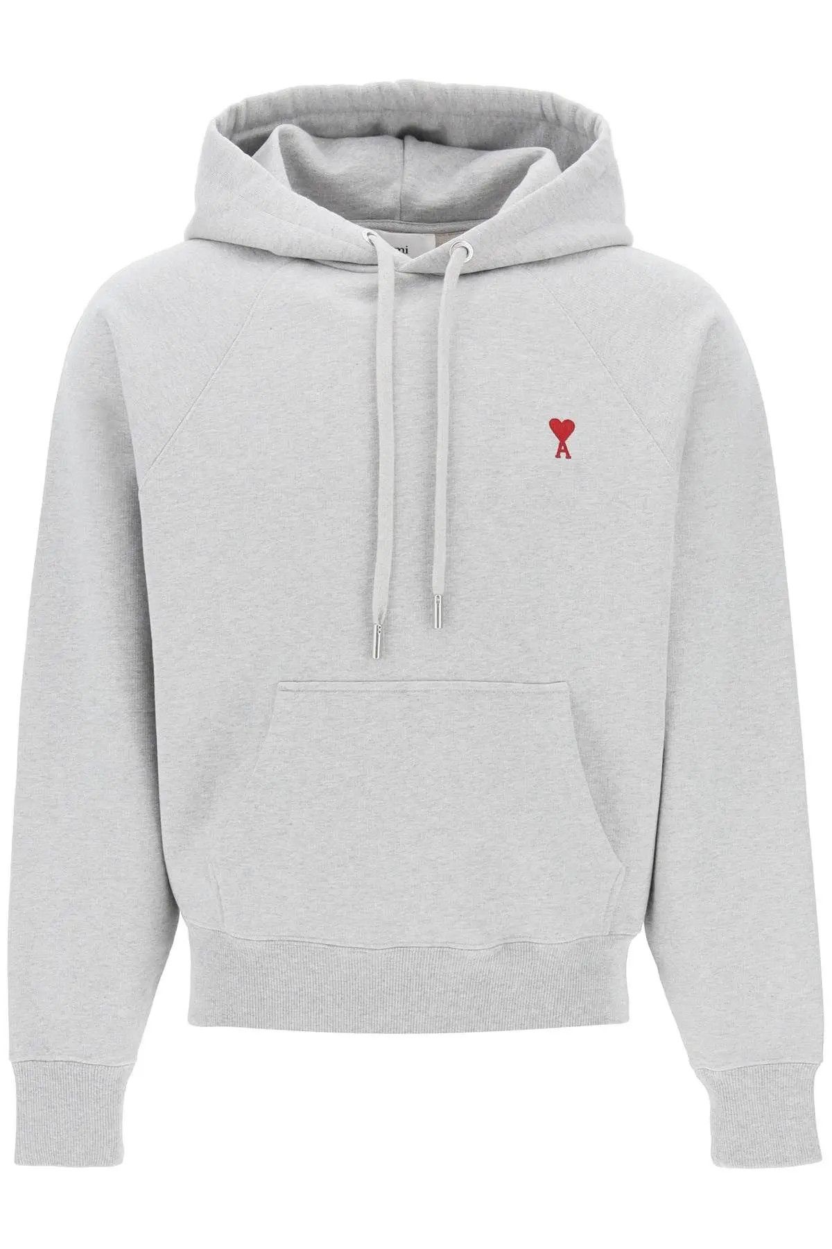 image of O1S22I1N0324 "Ami De Coeur Hoodie In Grey, Women's (Size XS)