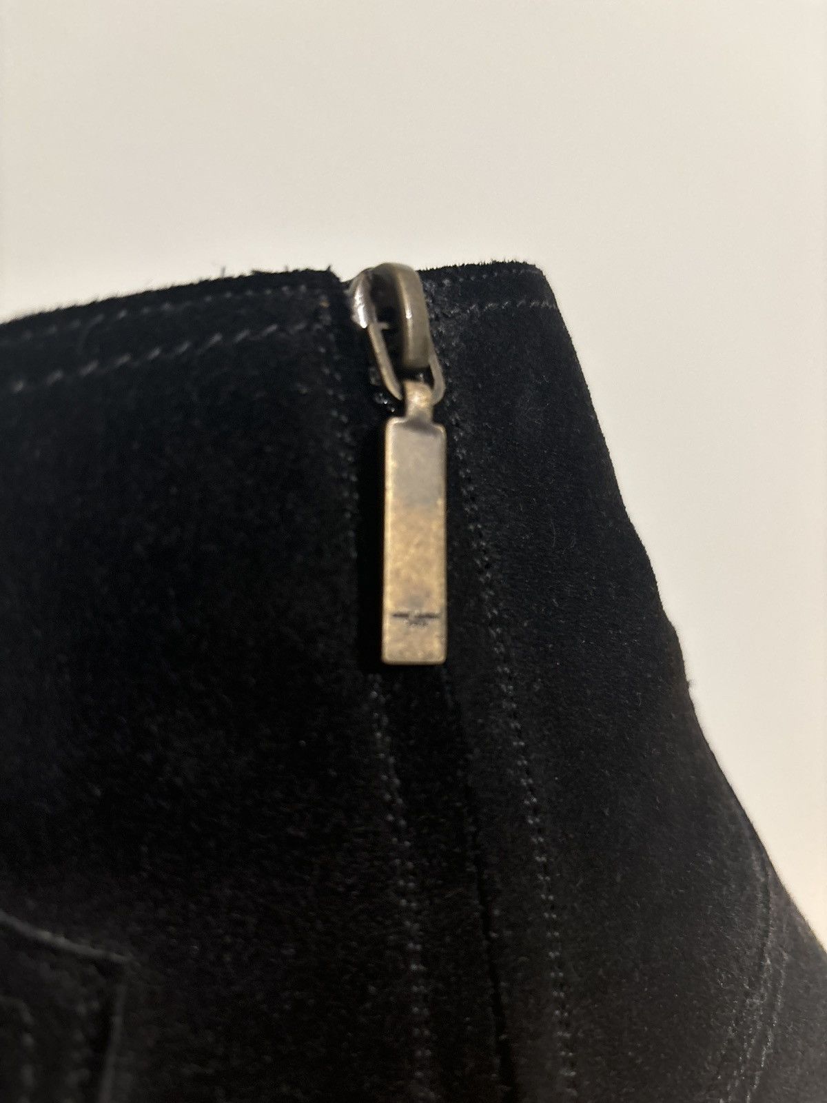 Saint Laurent Paris Saint Laurent Black Fringed Lukas Boots Size US 8 / EU 41 - 17 Thumbnail