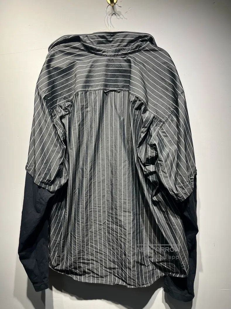 Balenciaga Balenciaga Striped Polyester Fabric Shirt Size US L / EU 52-54 / 3 - 2 Thumbnail
