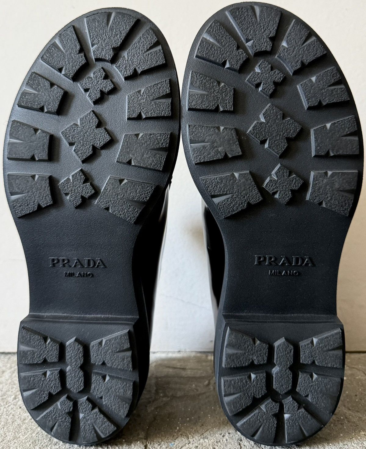 Prada × Raf Simons Prada - Raf Simons - FW2023 - Diapason Opaque -Brushed Derby Size US 8 / EU 41 - 17 Thumbnail