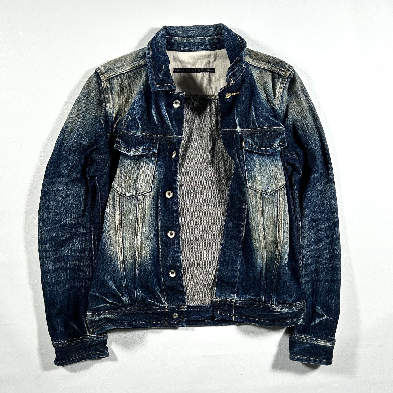 Tete Homme 🔻Tete Homme Washed Denim Jacket🔻 Size US M / EU 48-50 / 2 - 1 Thumbnail